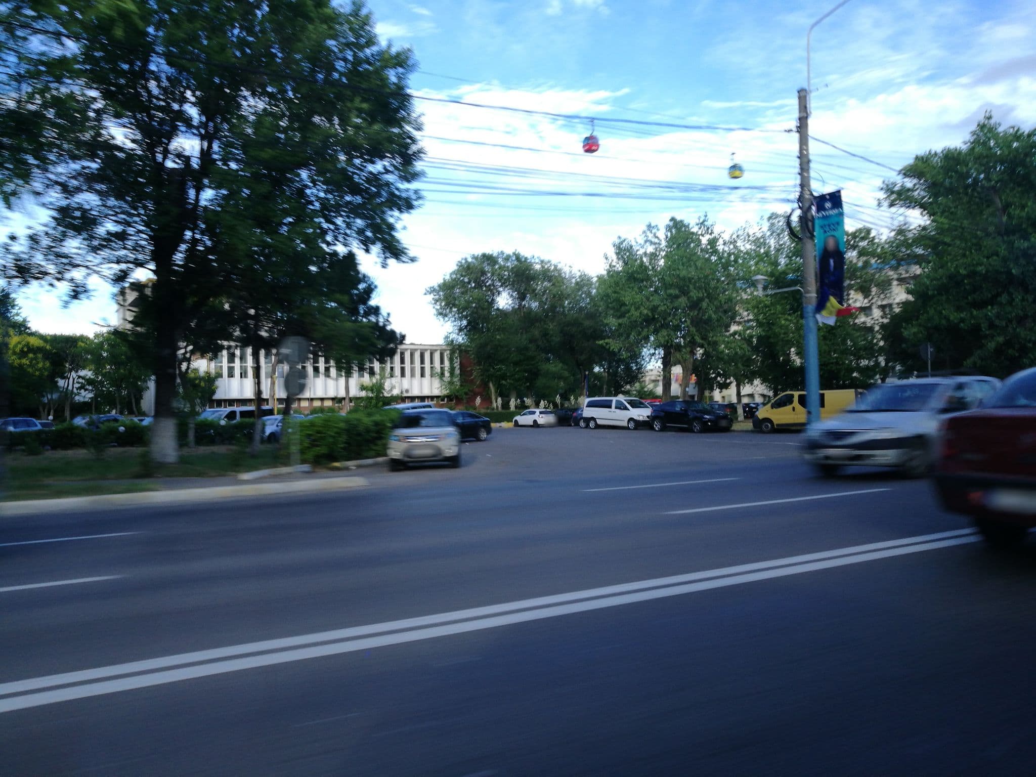 Street view near Laguna Residence, Palazu Mare