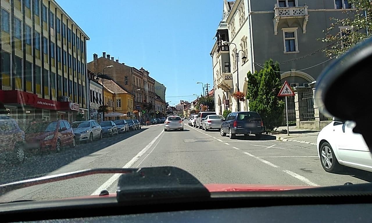 Street view near Hotel Bulevard Sighisoara, Sighișoara — © tavi (CC BY-SA · Mapillary)