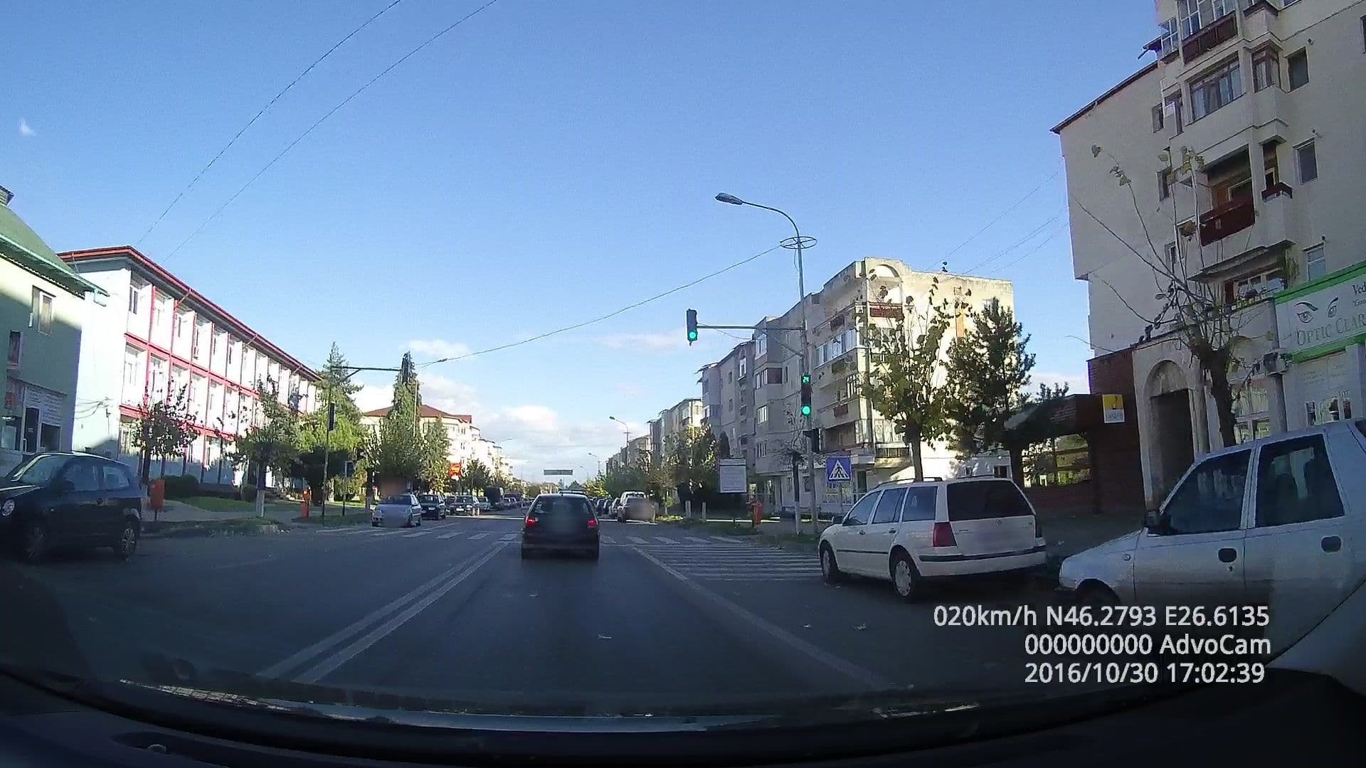 Street view near Casa Trotus, Târgu Ocna — © tavi (CC BY-SA · Mapillary)