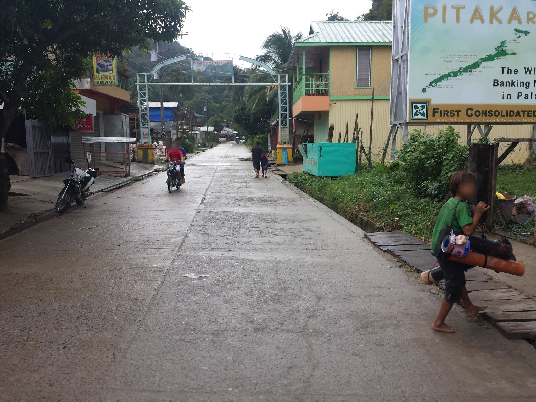 Street view near Elysian Place El Nido, El Nido