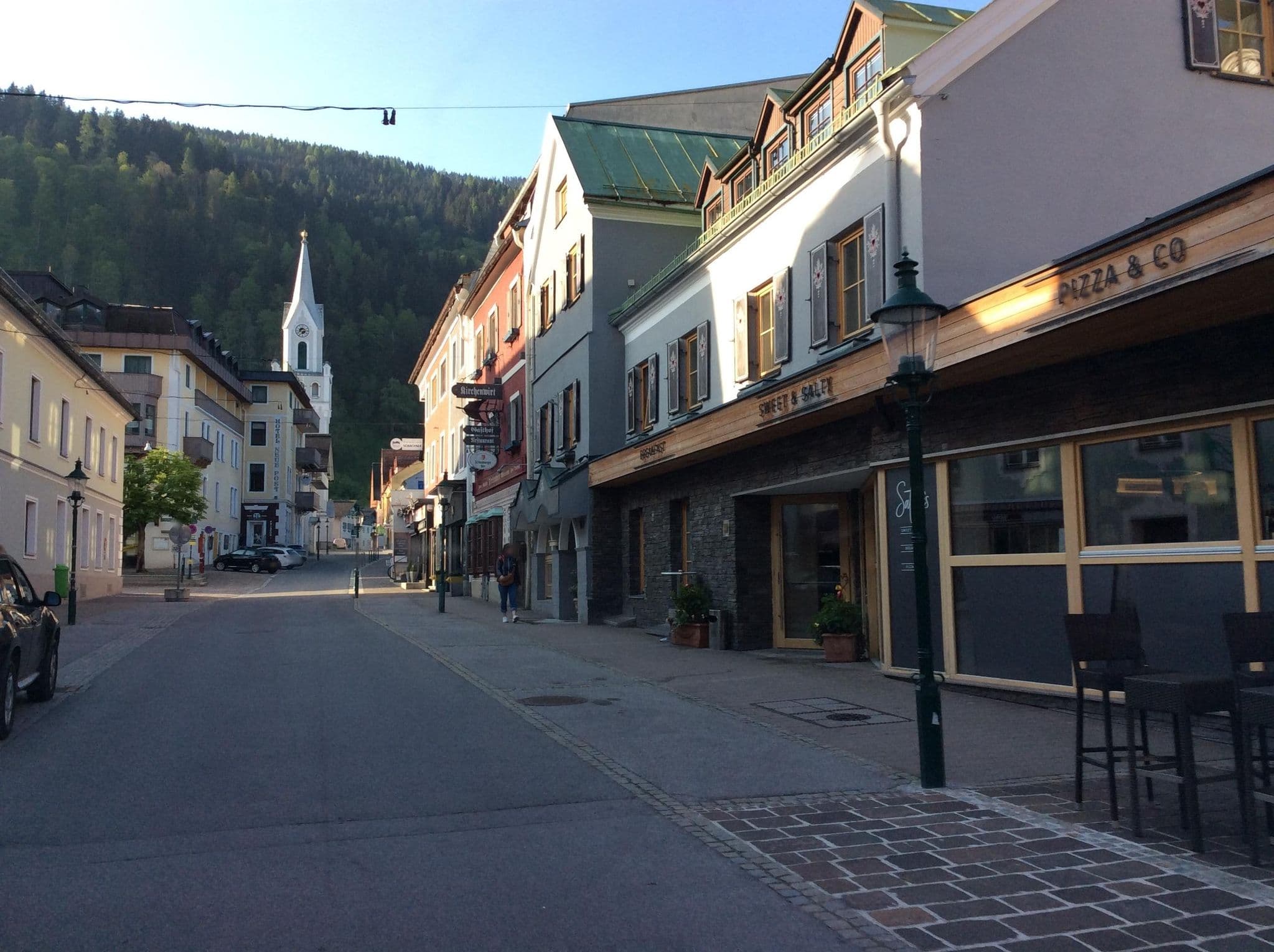 Street view near Hotel Rössl - Depandance Hotel Neue Post, Schladming
