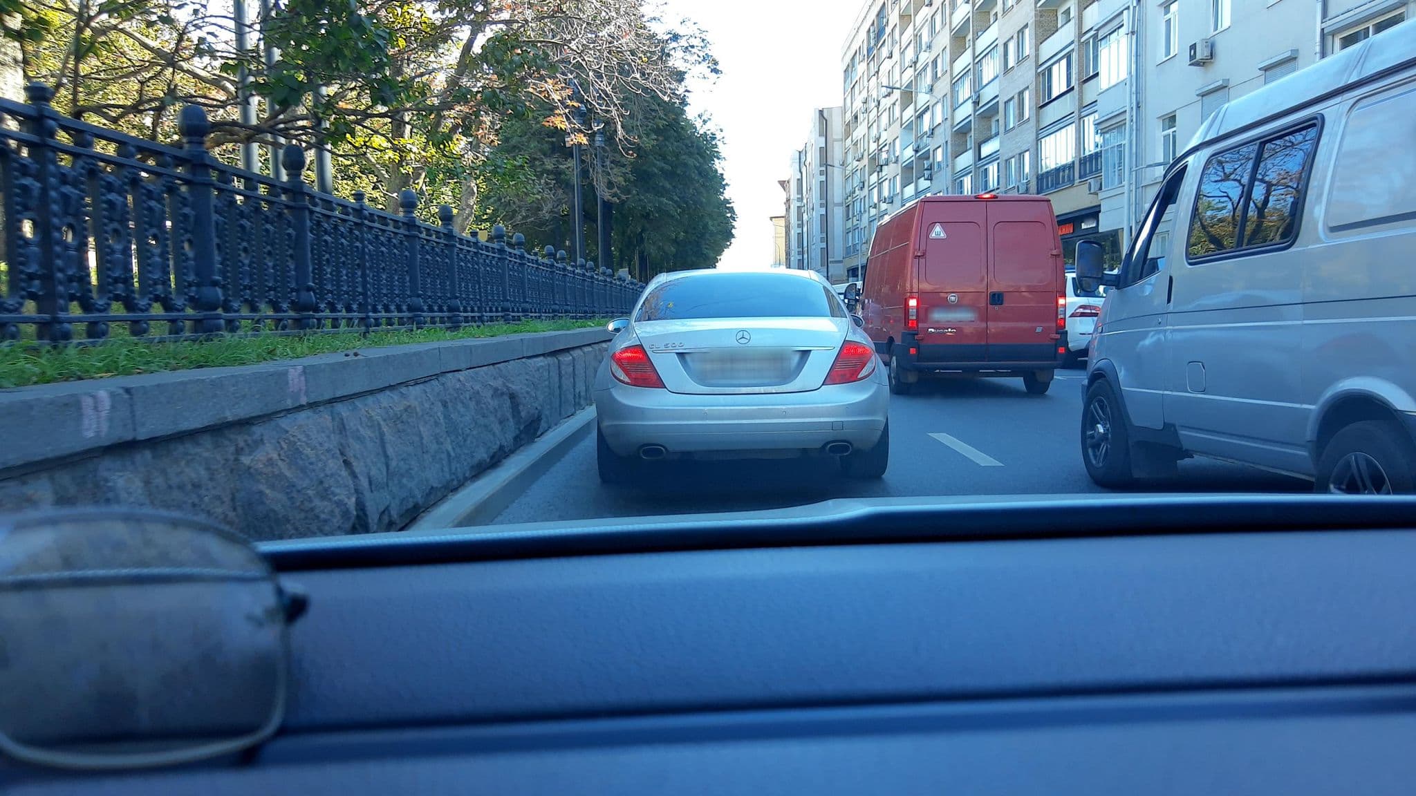 Street view near Hostel Arbat, Moscow