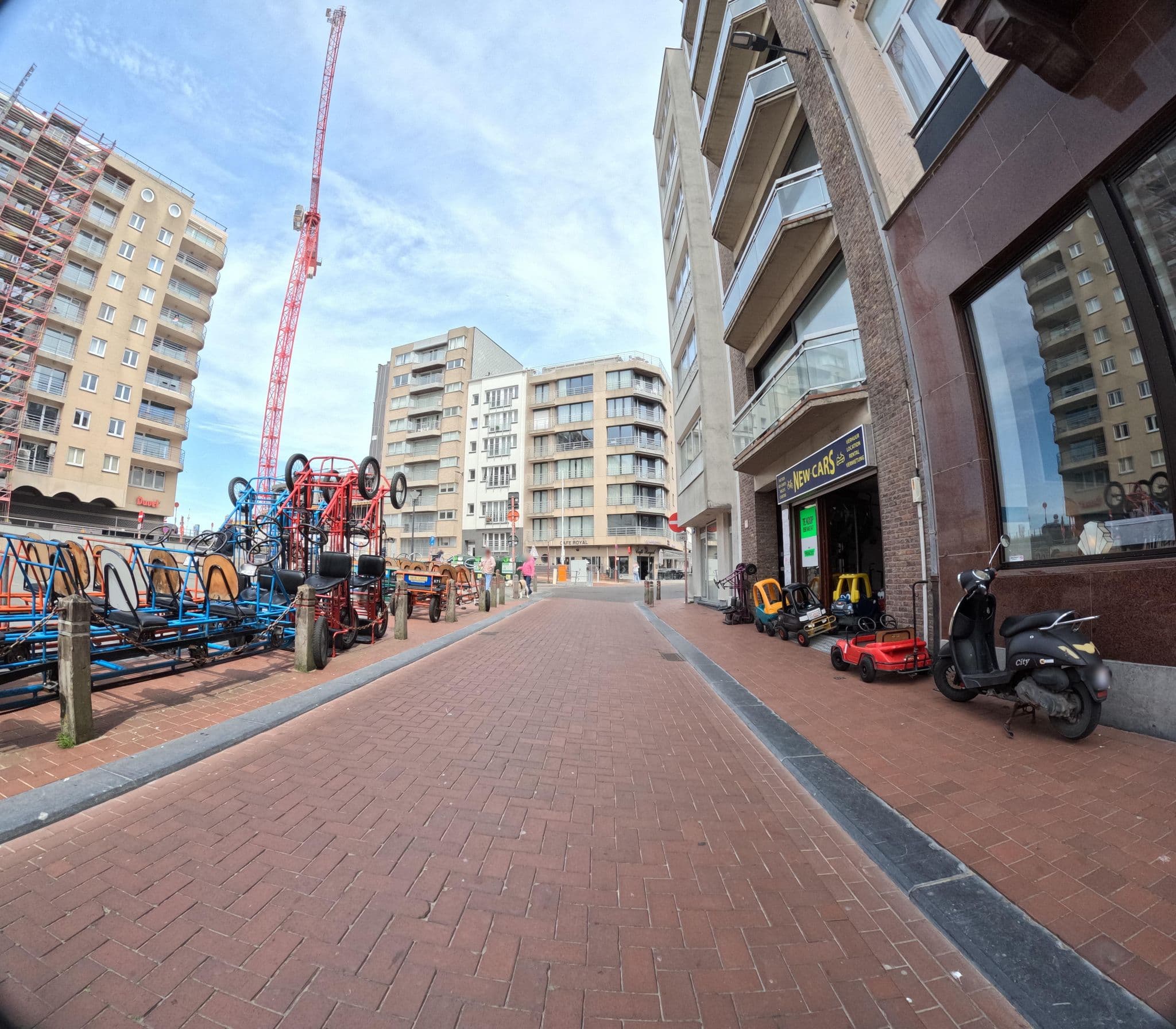 Street view near Malecot Boutique Hotel, Blankenberge — © filipc (CC BY-SA · Mapillary)