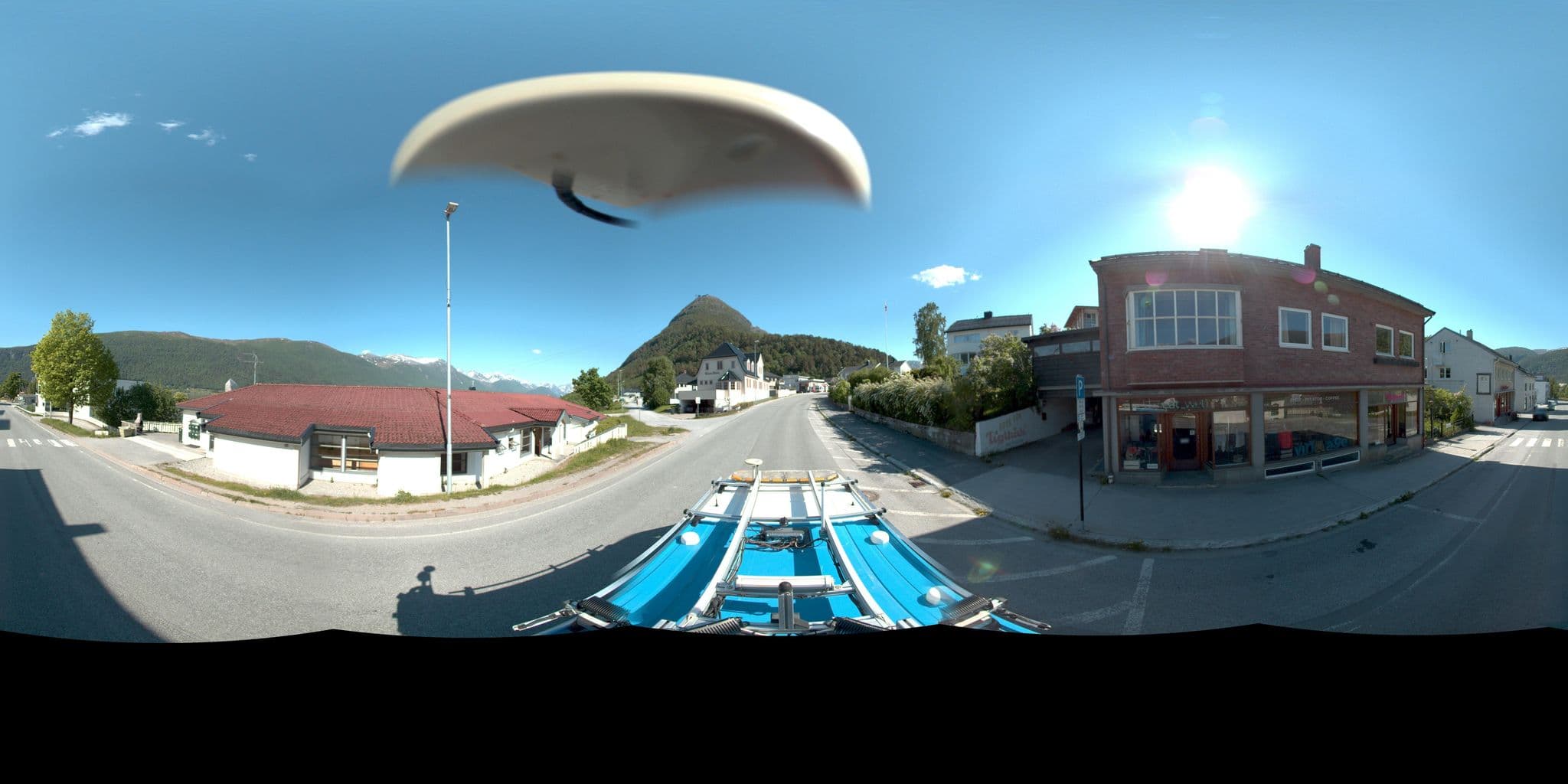Street view near Tiglkåk, Åndalsnes — © oddisNO (CC BY-SA · Mapillary)