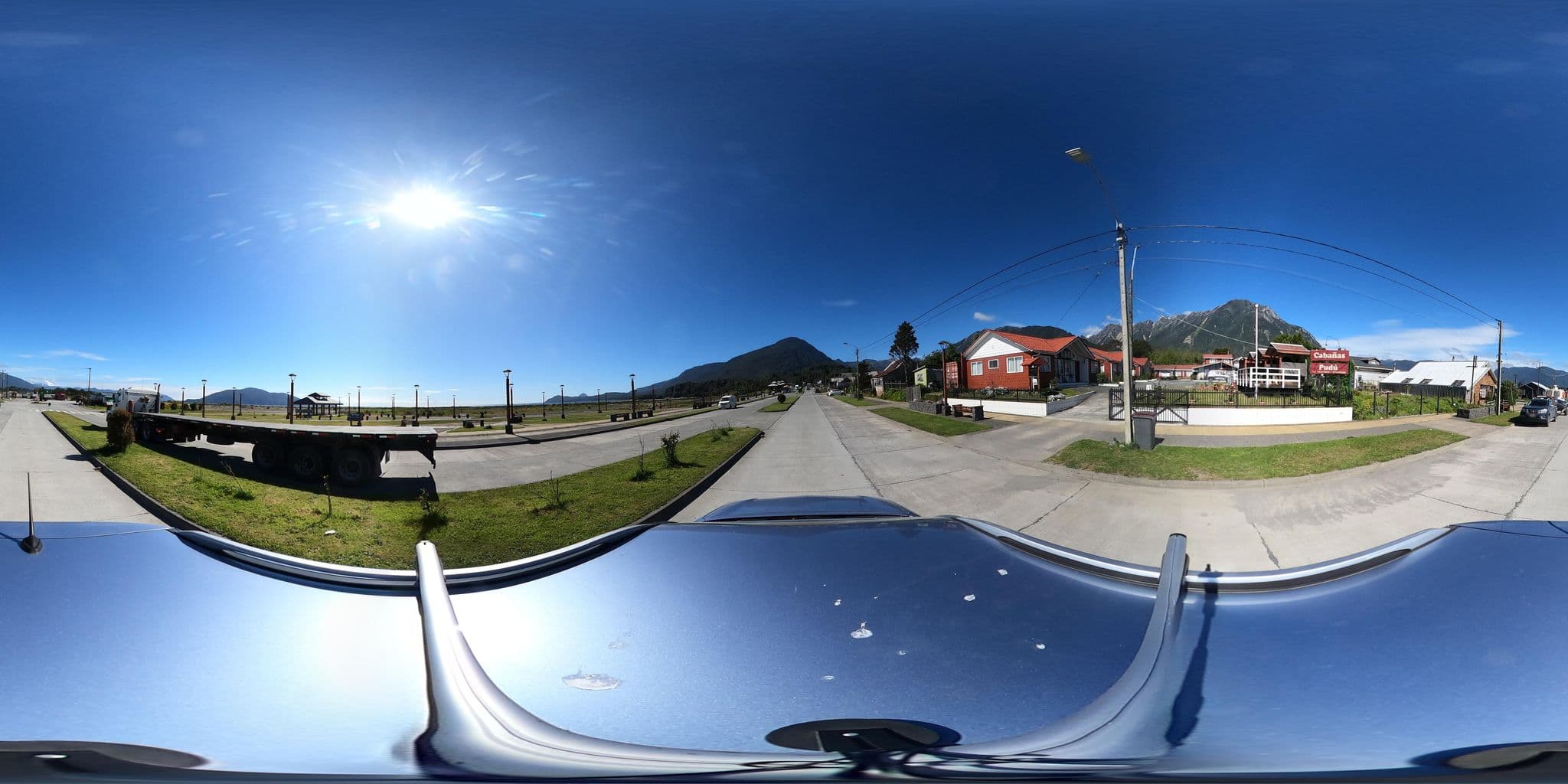 Street view near Cabañas Pudu, Chaitén — © Kaart_Local (CC BY-SA · Mapillary)
