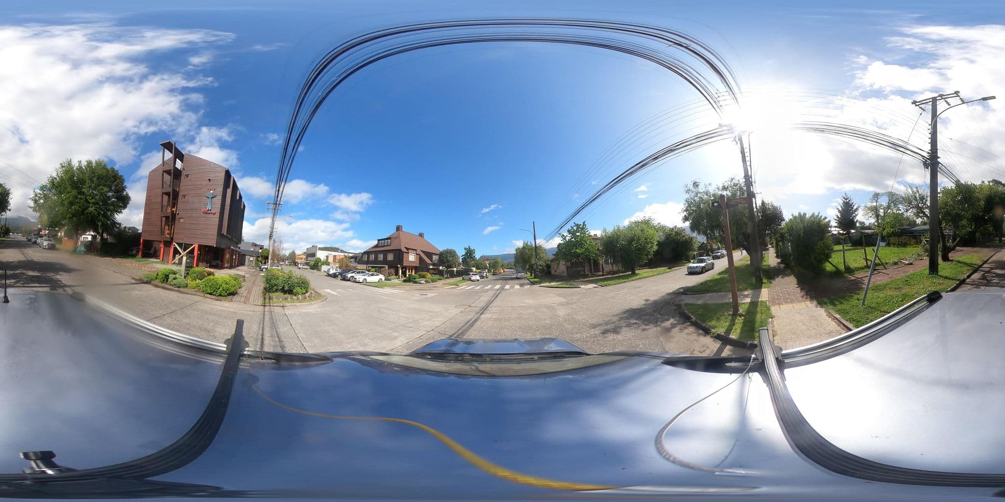 Street view near Cabañas LLeu LLeu, Pucón