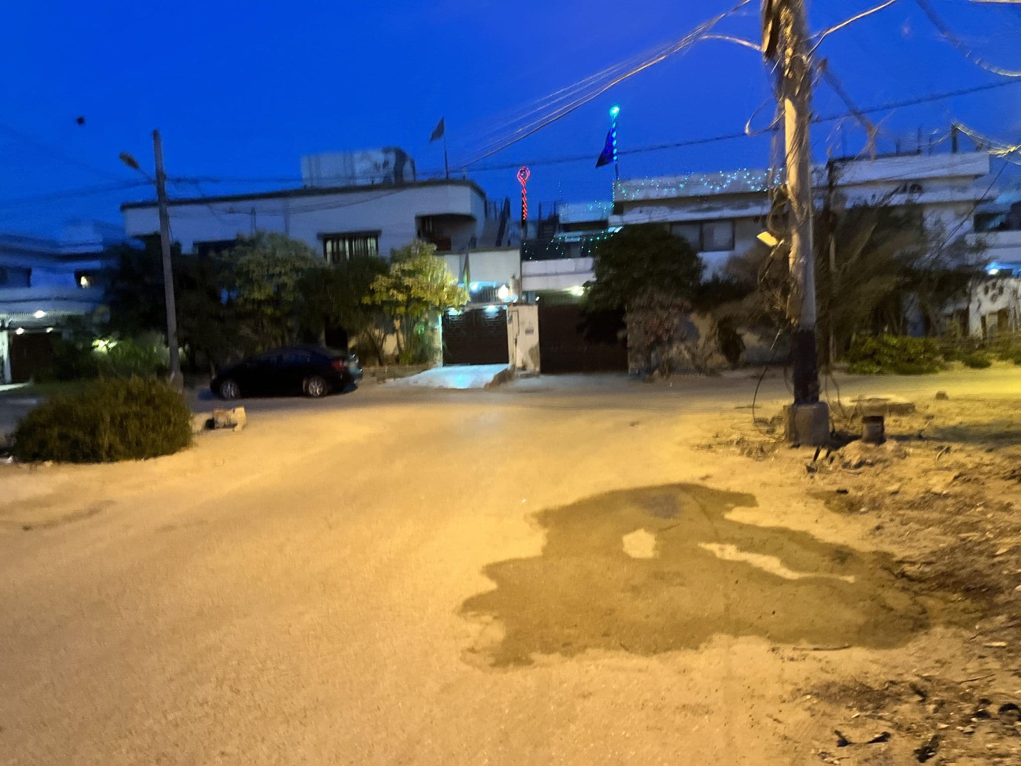Street view near Aurhom By Royal Inn, Karachi — © housy76 (CC BY-SA · Mapillary)