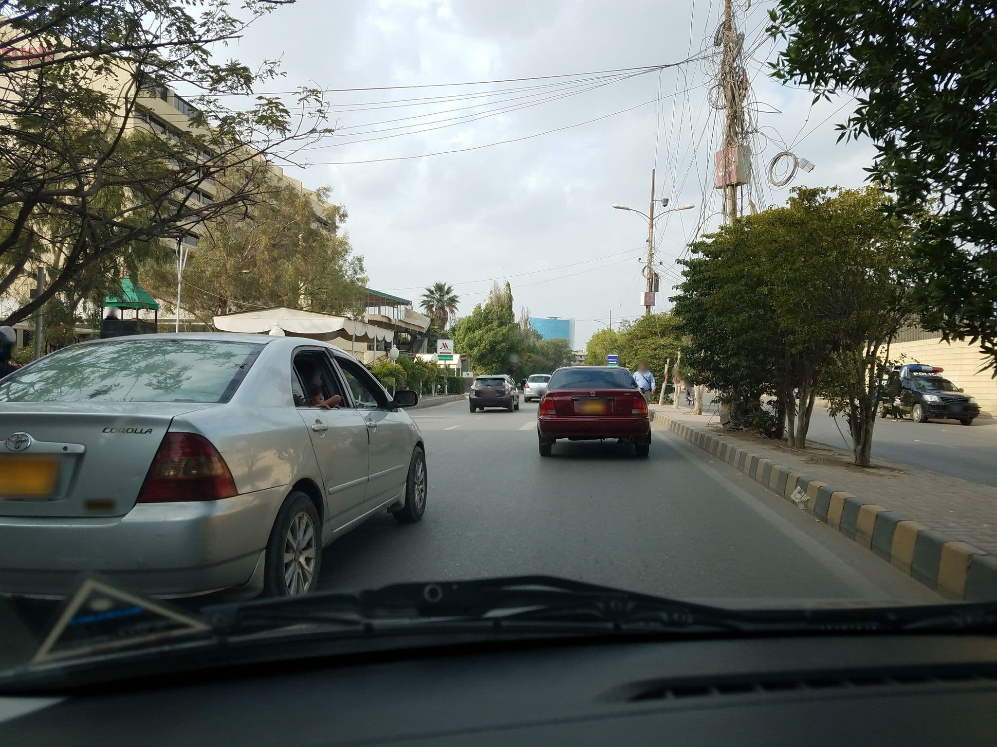 Street view near Karachi Marriott Hotel, Karachi — © nabamb (CC BY-SA · Mapillary)