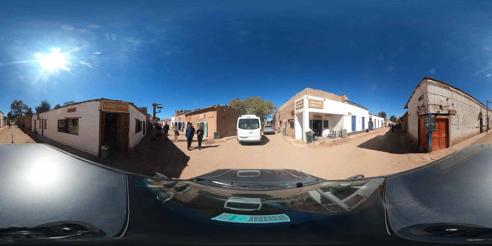 Street view near El Tatio, San Pedro de Atacama