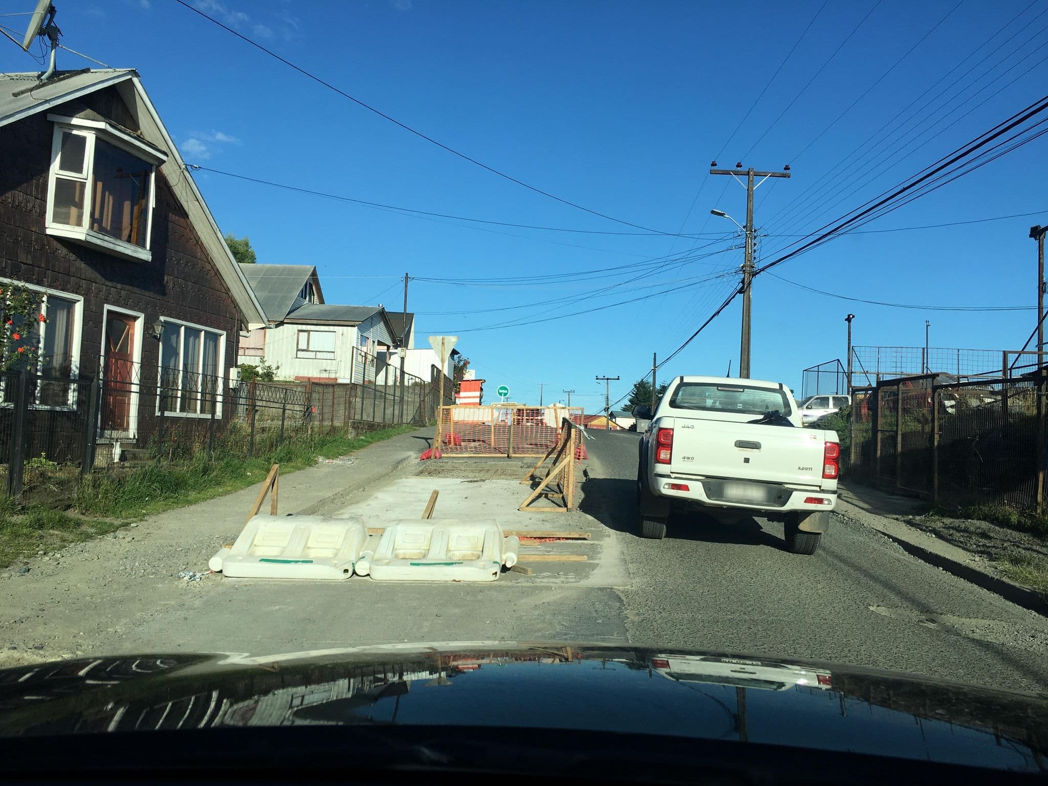 Street view near Alberque, Dalcahue — © ariellopez (CC BY-SA · Mapillary)