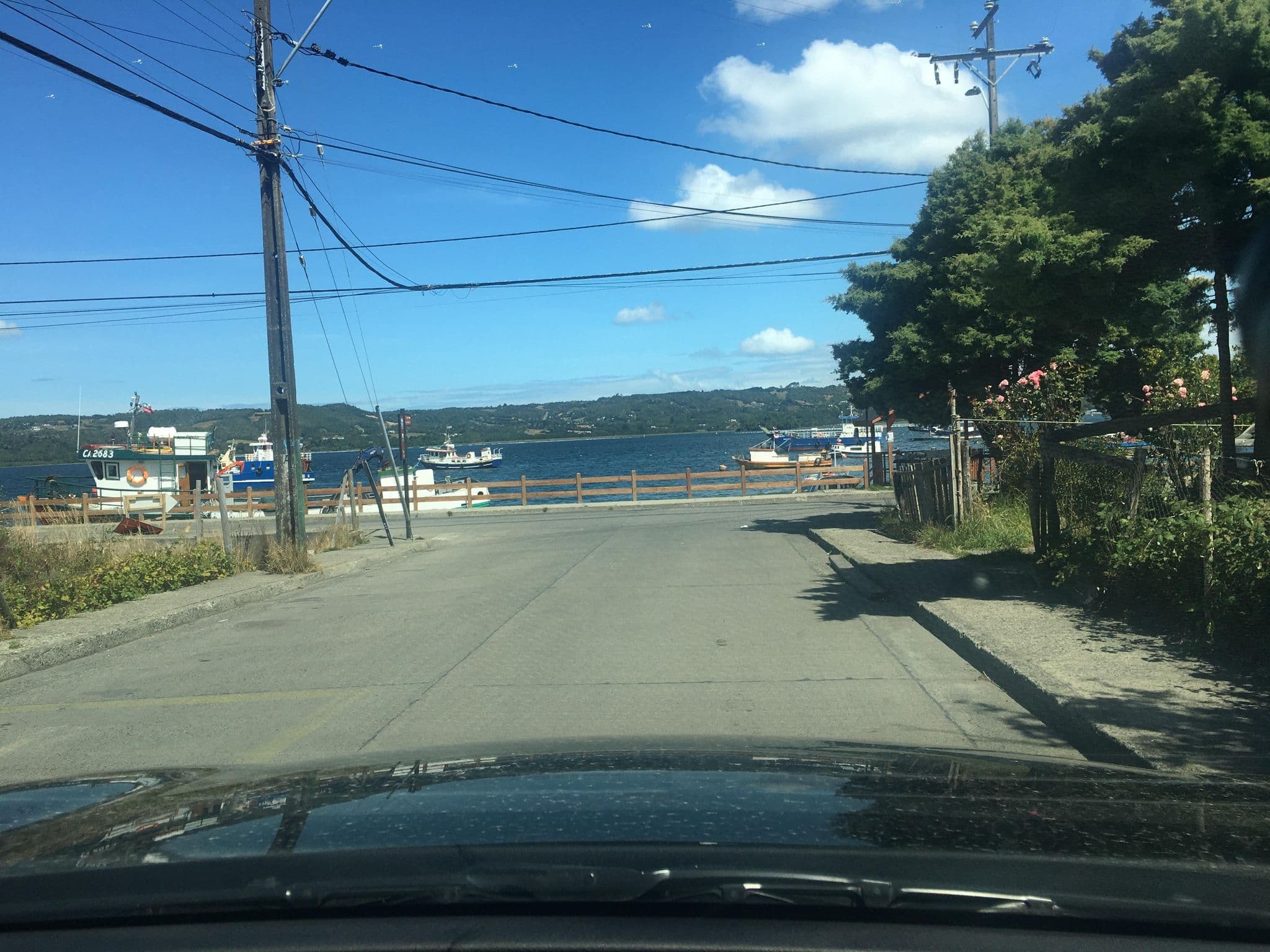 Street view near Hospedaje Costanera, Dalcahue — © ariellopez (CC BY-SA · Mapillary)