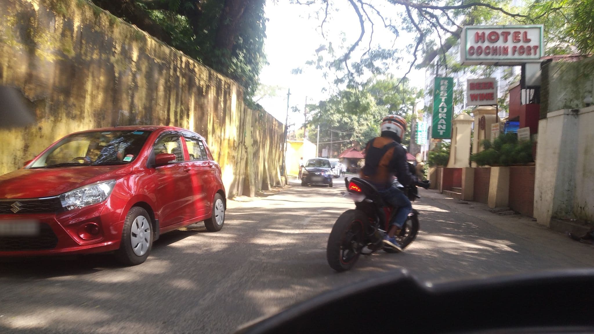 Street view near Brunton Boatyard - CGH Earth, Vypīn — © jothishbabu (CC BY-SA · Mapillary)
