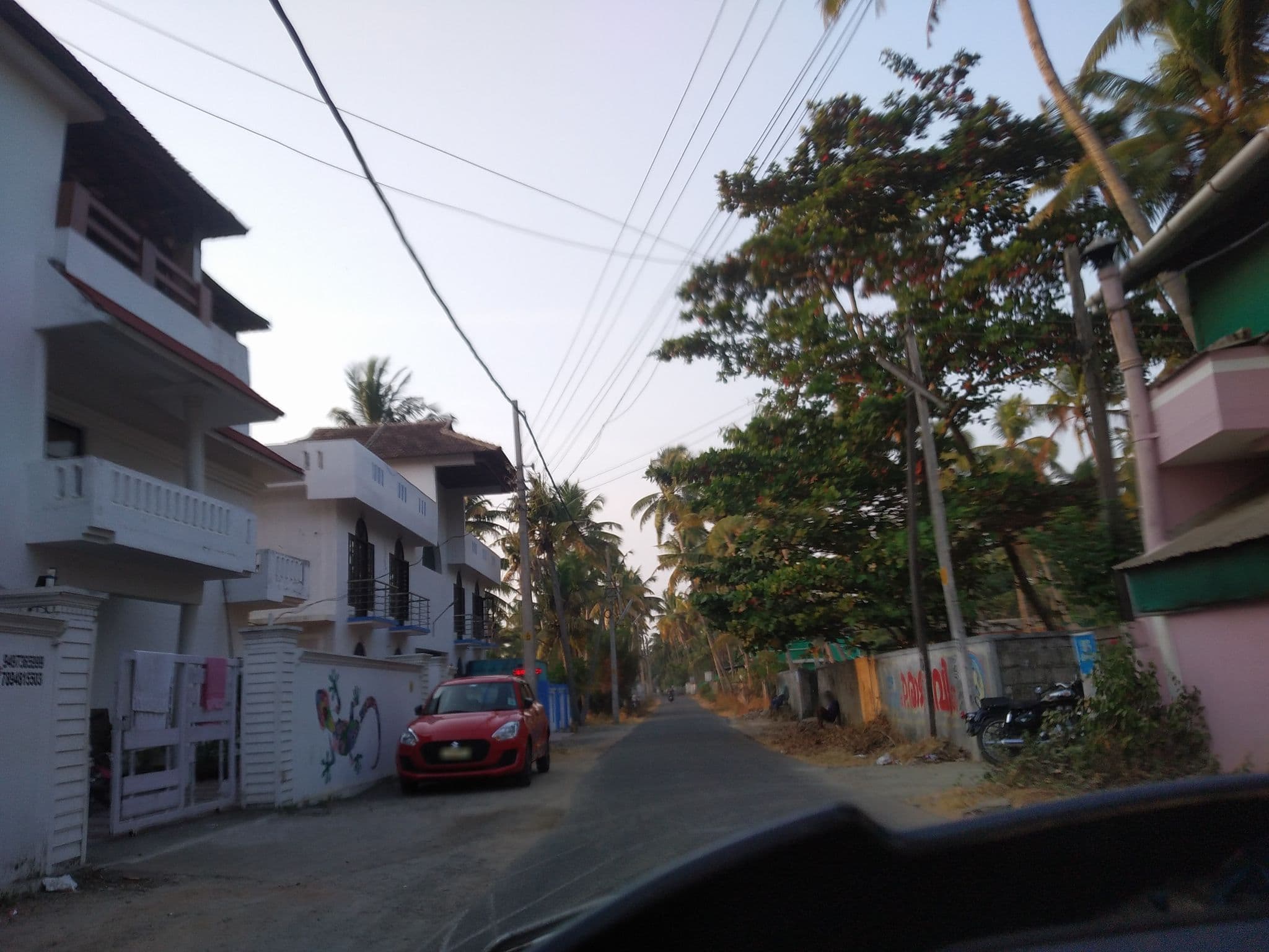 Street view near Uday’s Sea Green Beach Resort, Vadakakarai — © jothishbabu (CC BY-SA · Mapillary)