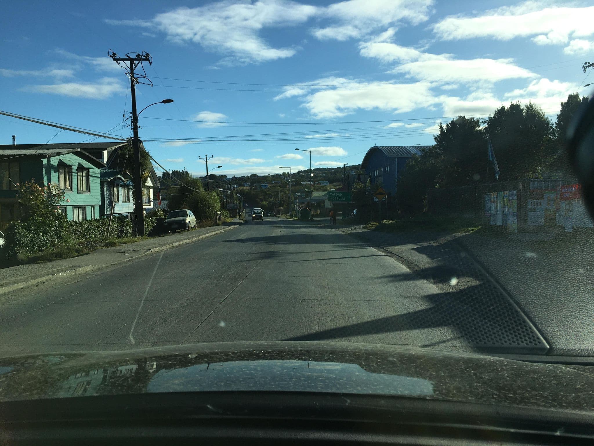 Street view near Los Aromos, Quellón — © ariellopez (CC BY-SA · Mapillary)