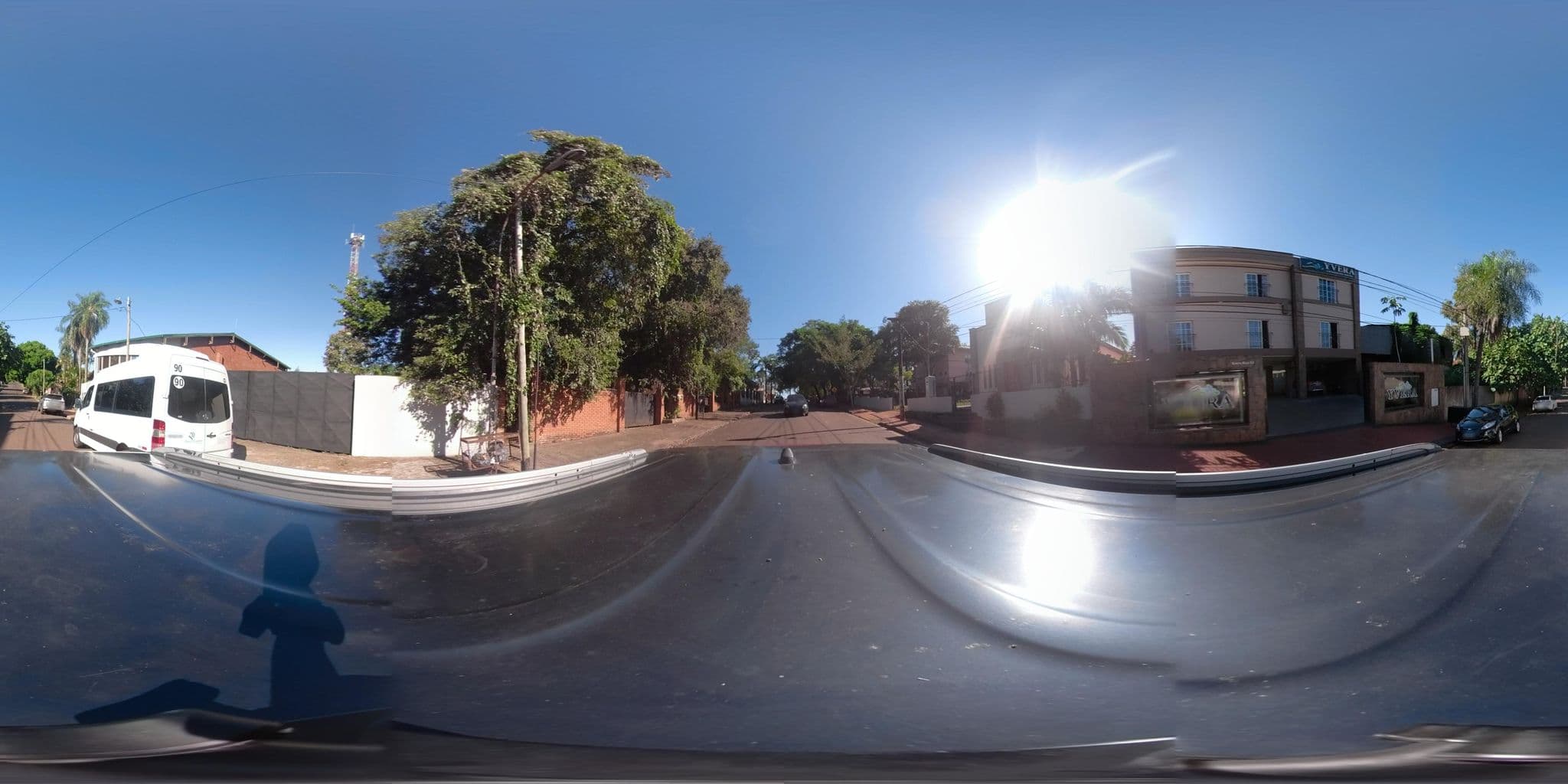 Street view near Hotel Yvera Cataratas, Puerto Iguazú — © coralfm (CC BY-SA · Mapillary)