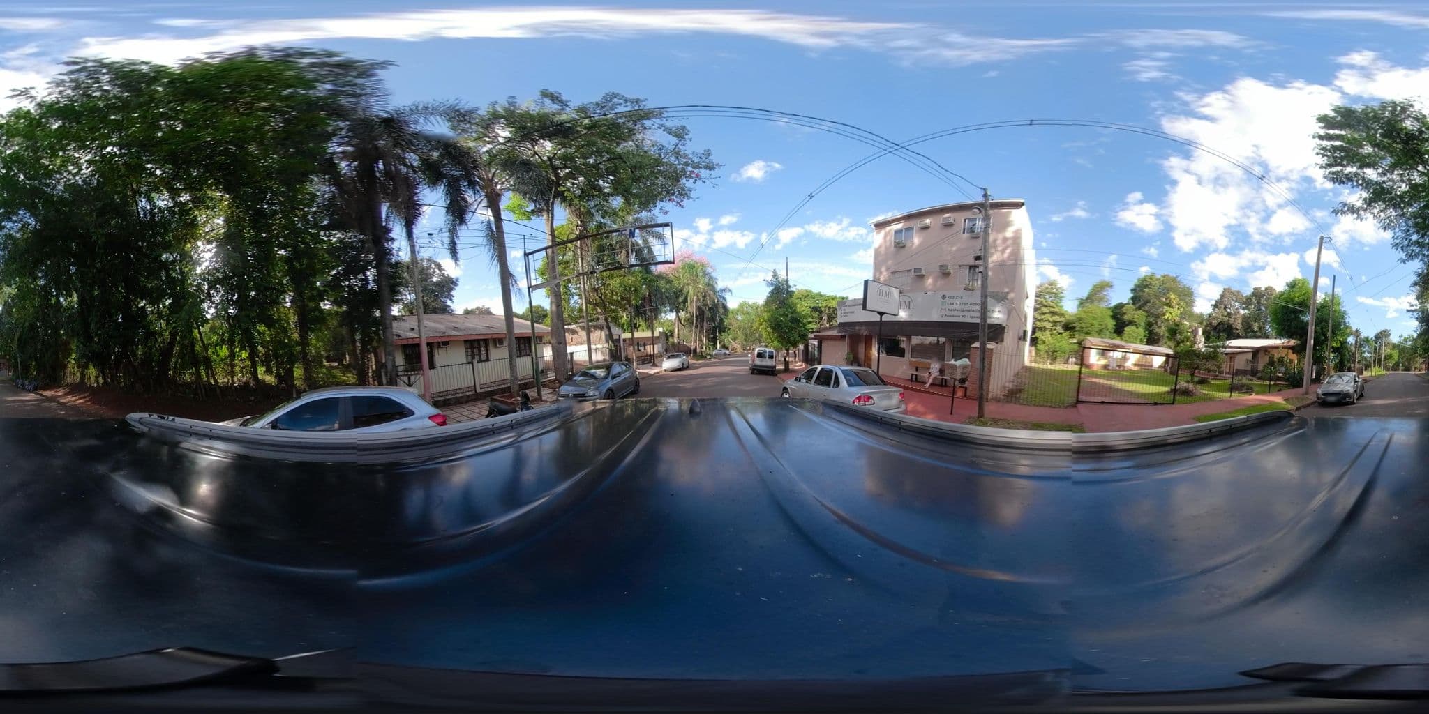 Street view near Hotel Mola, Puerto Iguazú — © coralfm (CC BY-SA · Mapillary)