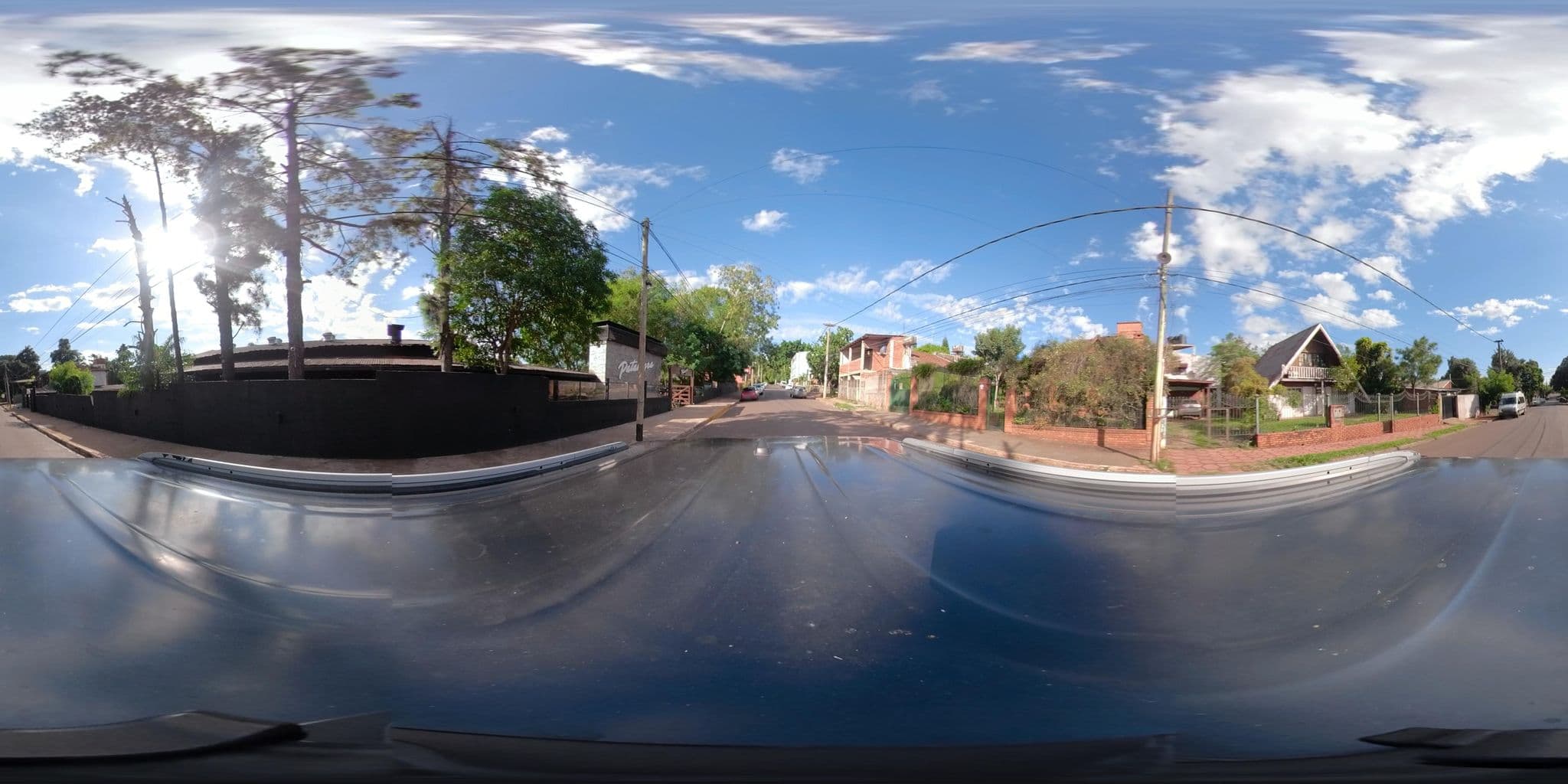 Street view near El Urutau Hostel, Puerto Iguazú — © coralfm (CC BY-SA · Mapillary)