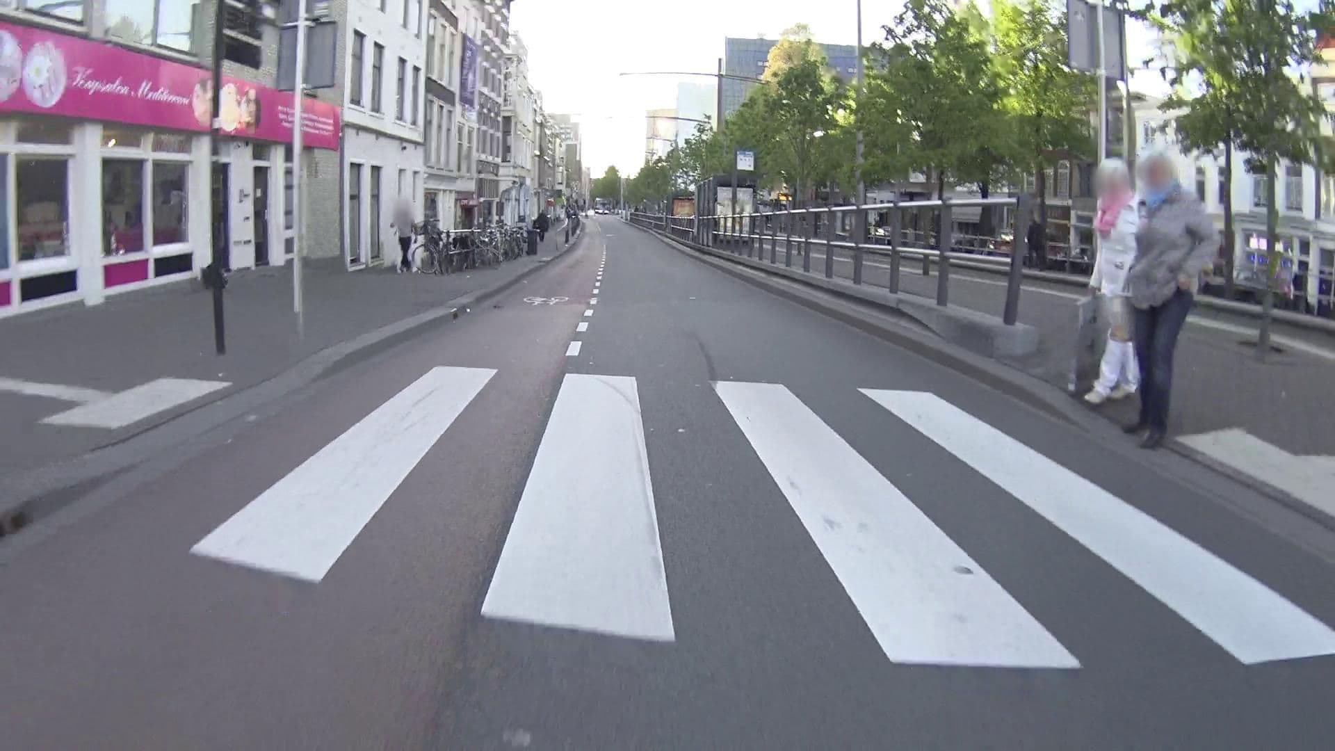 Street view near Hostel The Golden Stork, The Hague — © fietsersbond (CC BY-SA · Mapillary)