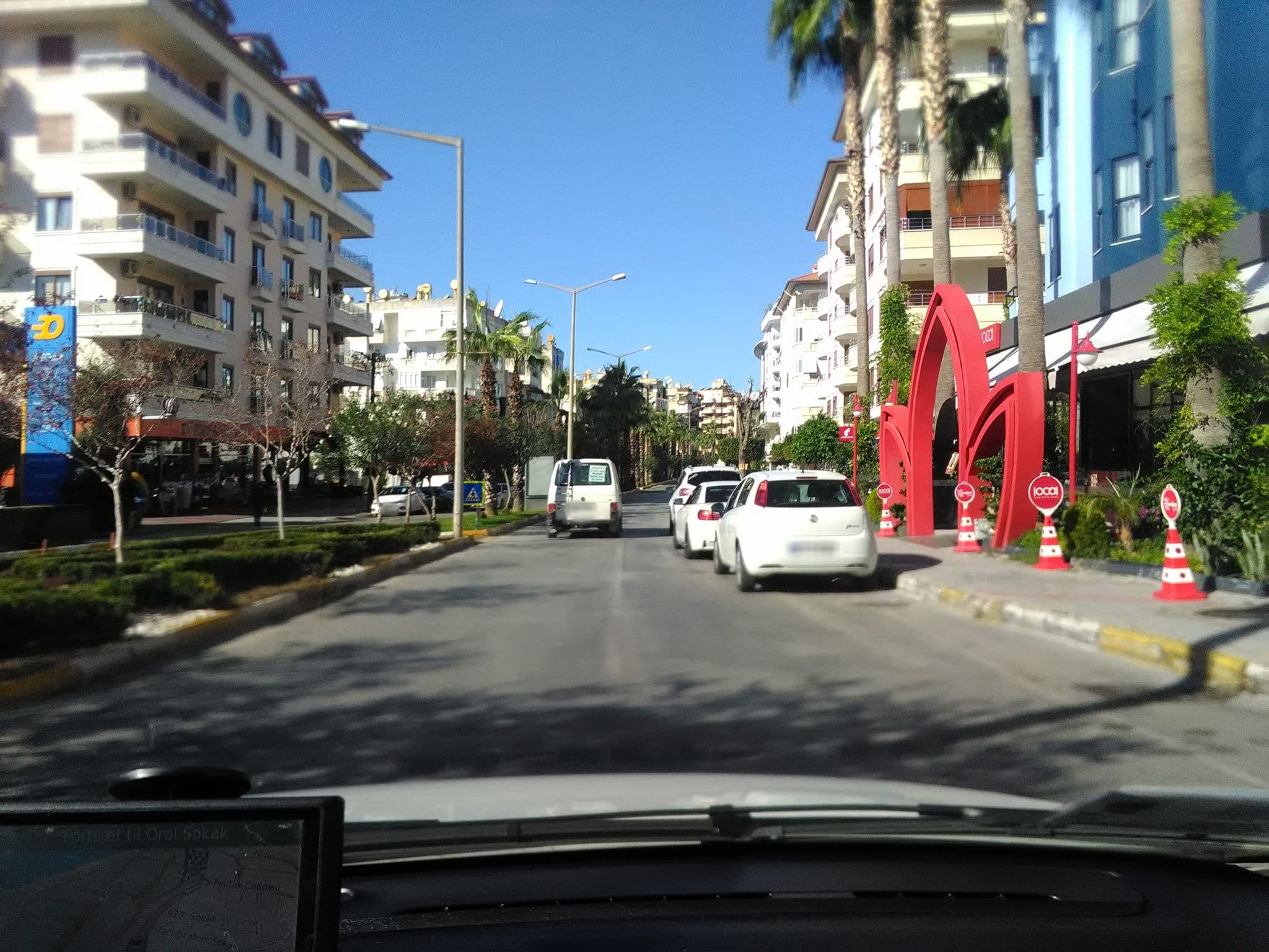 Street view near Comfort Suites Alanya, Alanya — © andershl (CC BY-SA · Mapillary)