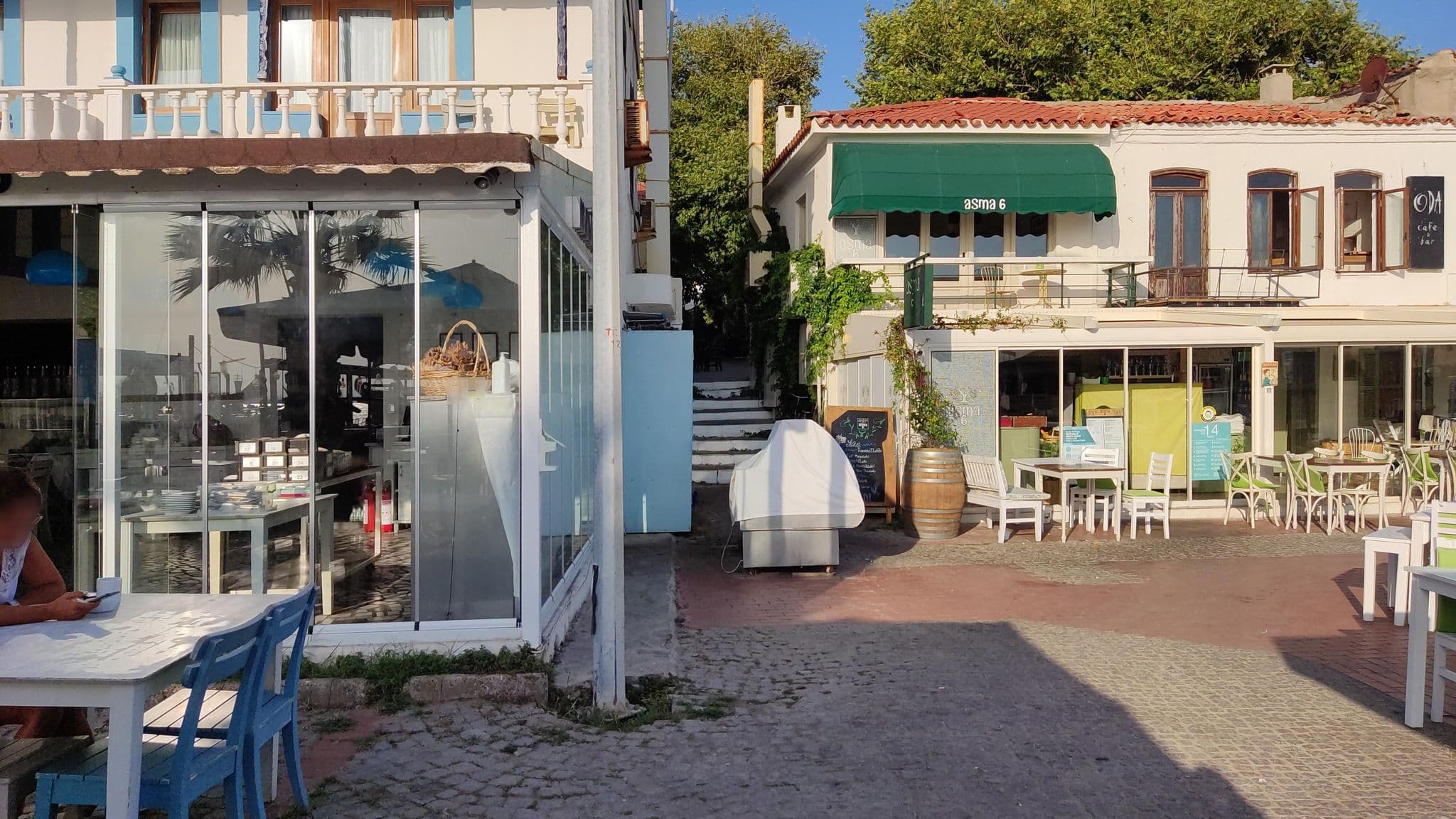Street view near Troas Ada Hotel, Bozcaada — © orkut (CC BY-SA · Mapillary)