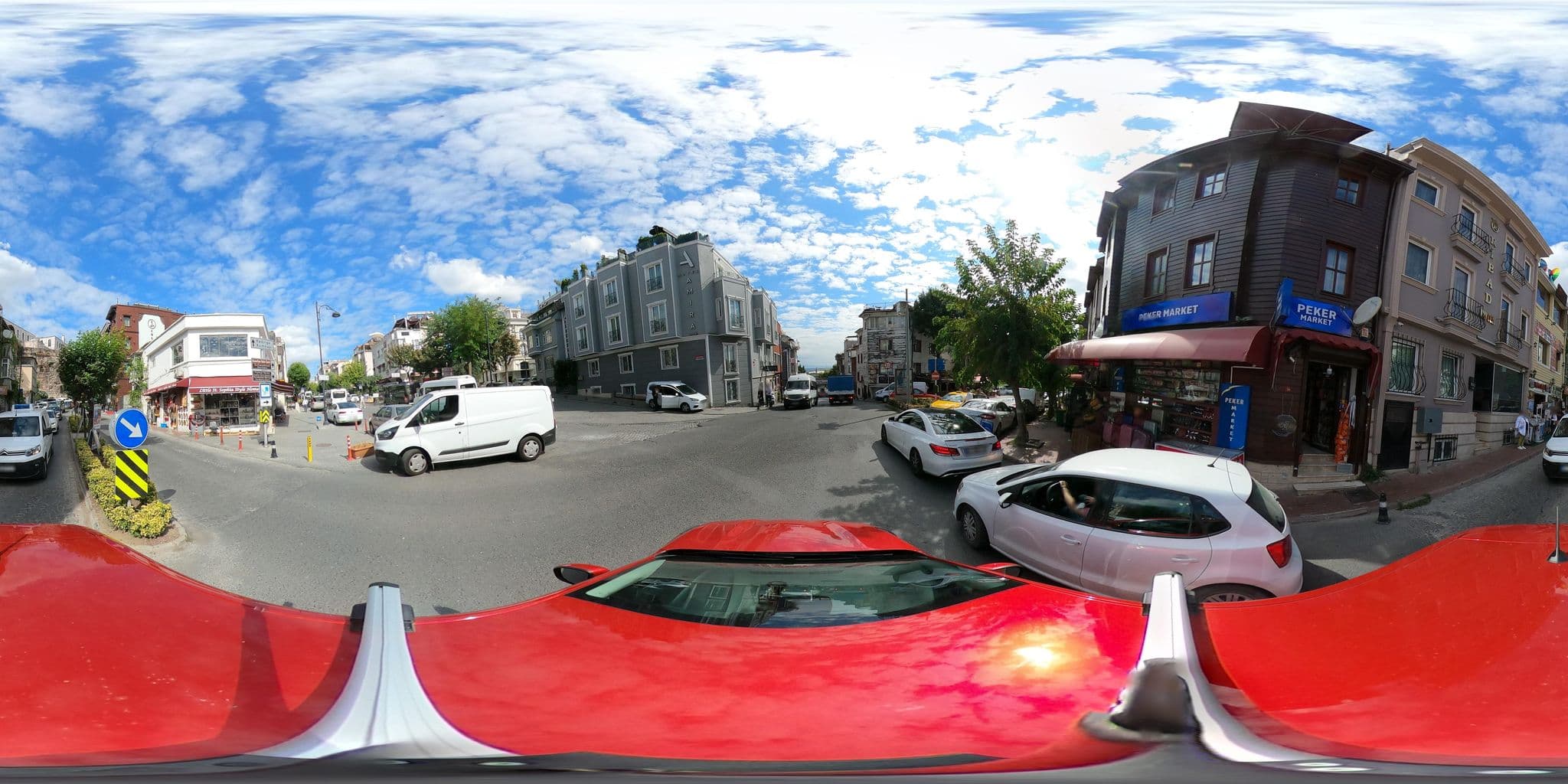 Street view near Hotel Amira, Sultanahmet — © ademturkmen (CC BY-SA · Mapillary)