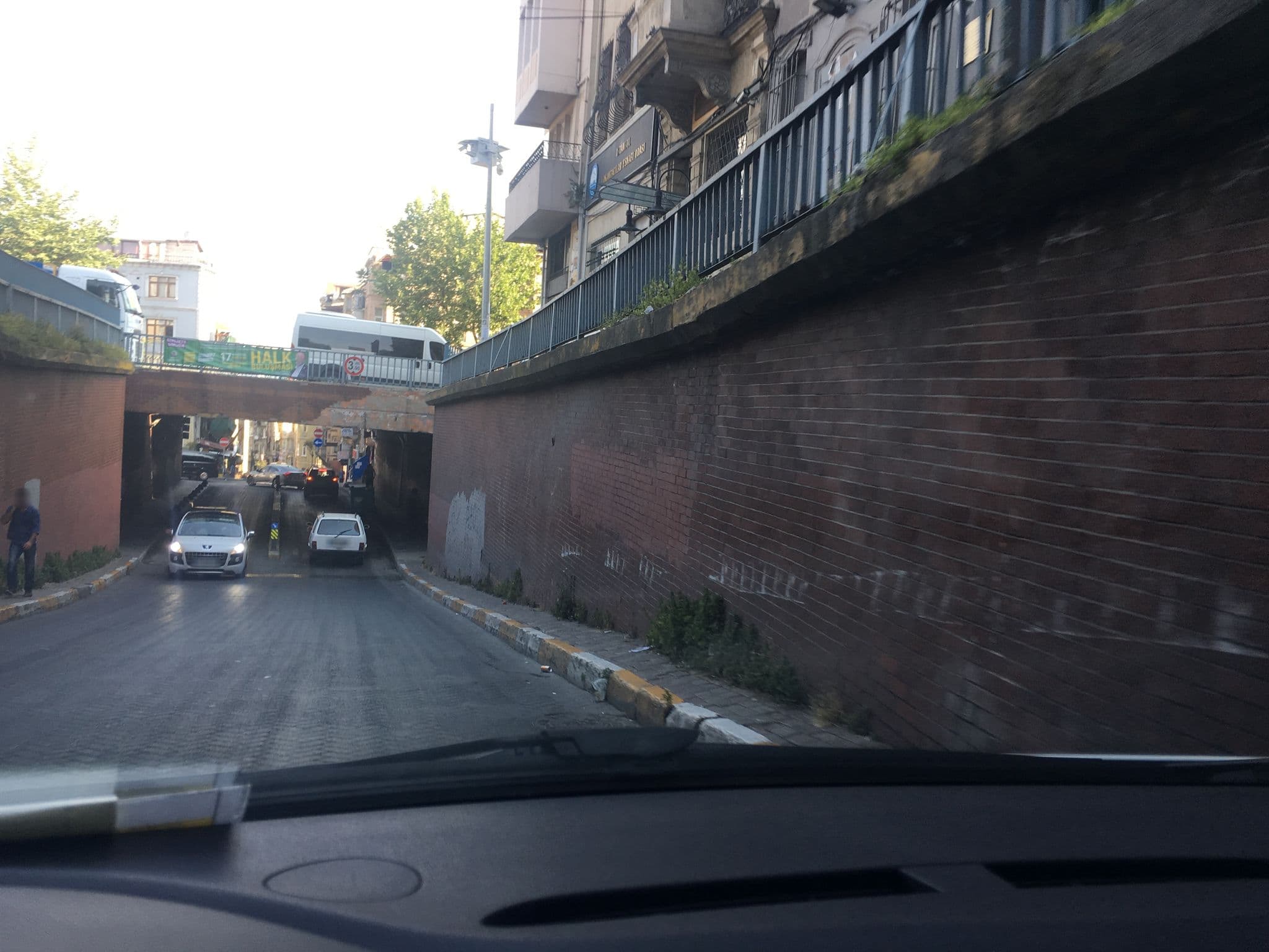 Street view near Lina Hotel Taksim Pera, Eminönü — © myusufuyan (CC BY-SA · Mapillary)