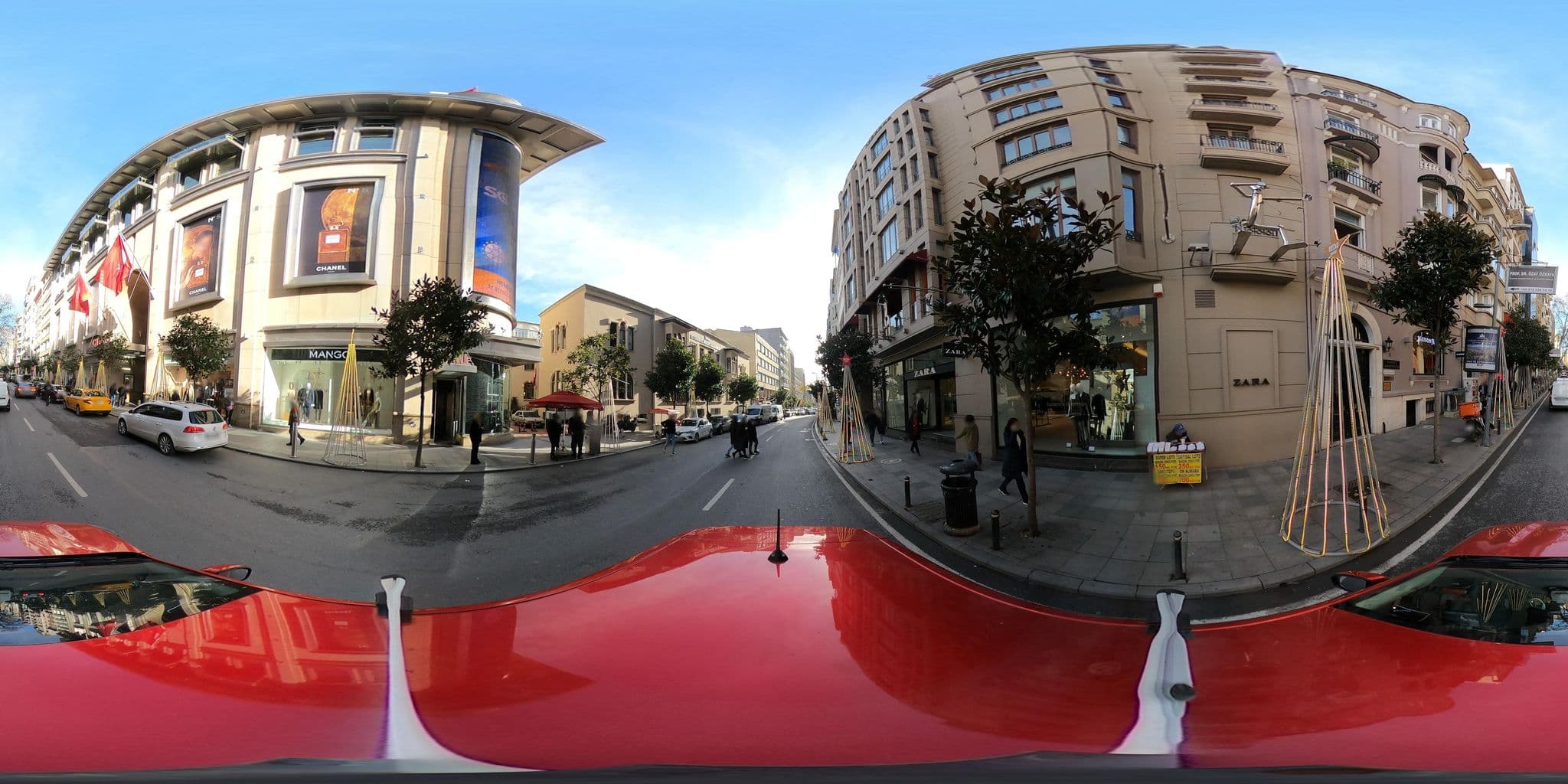 Street view near MAS Suites Hotel Nişantaşı, Şişli — © ademturkmen (CC BY-SA · Mapillary)