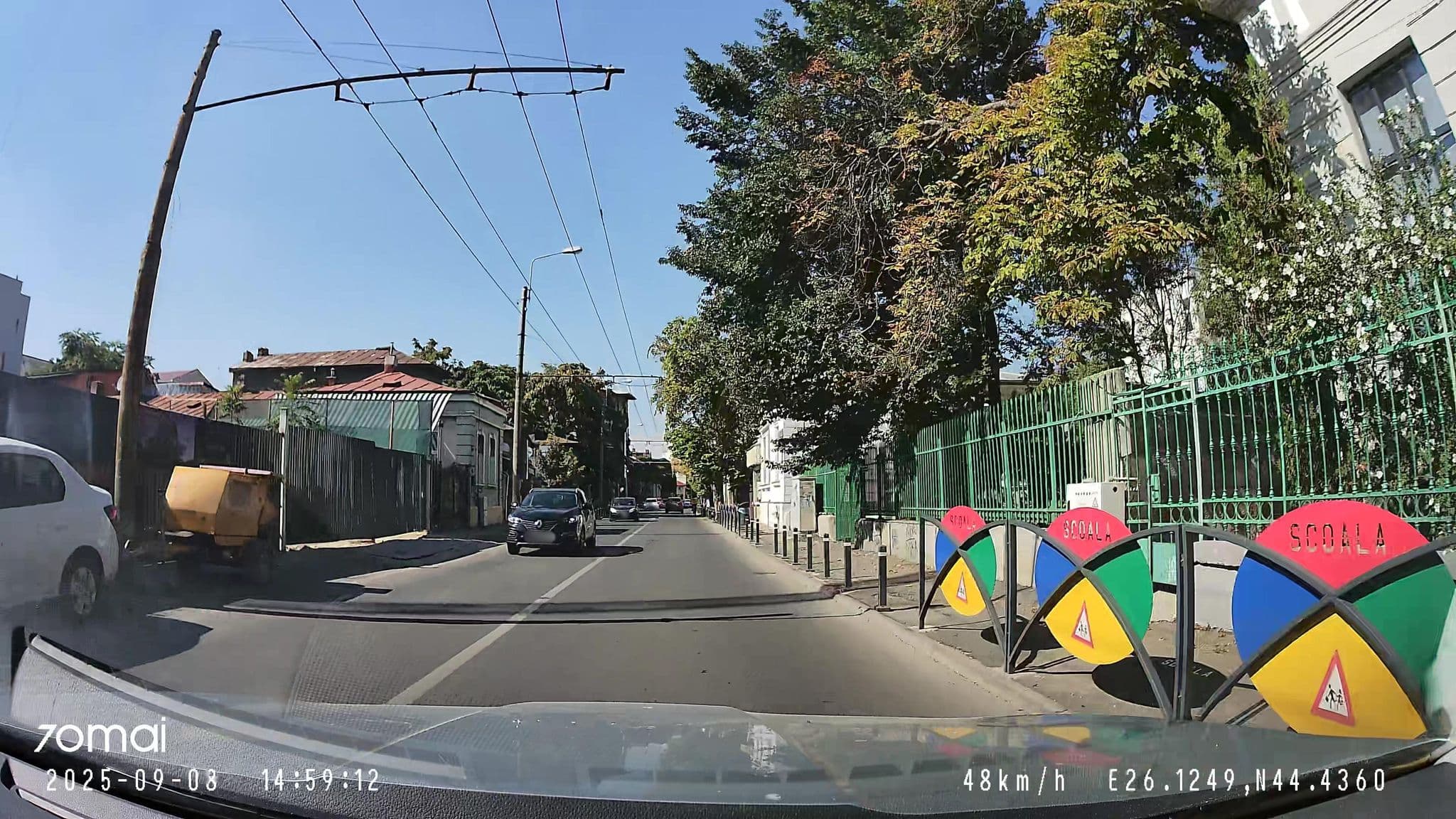 Street view near HOSTEL CASA POPA NAN, Bucharest — © Sorinax (CC BY-SA · Mapillary)
