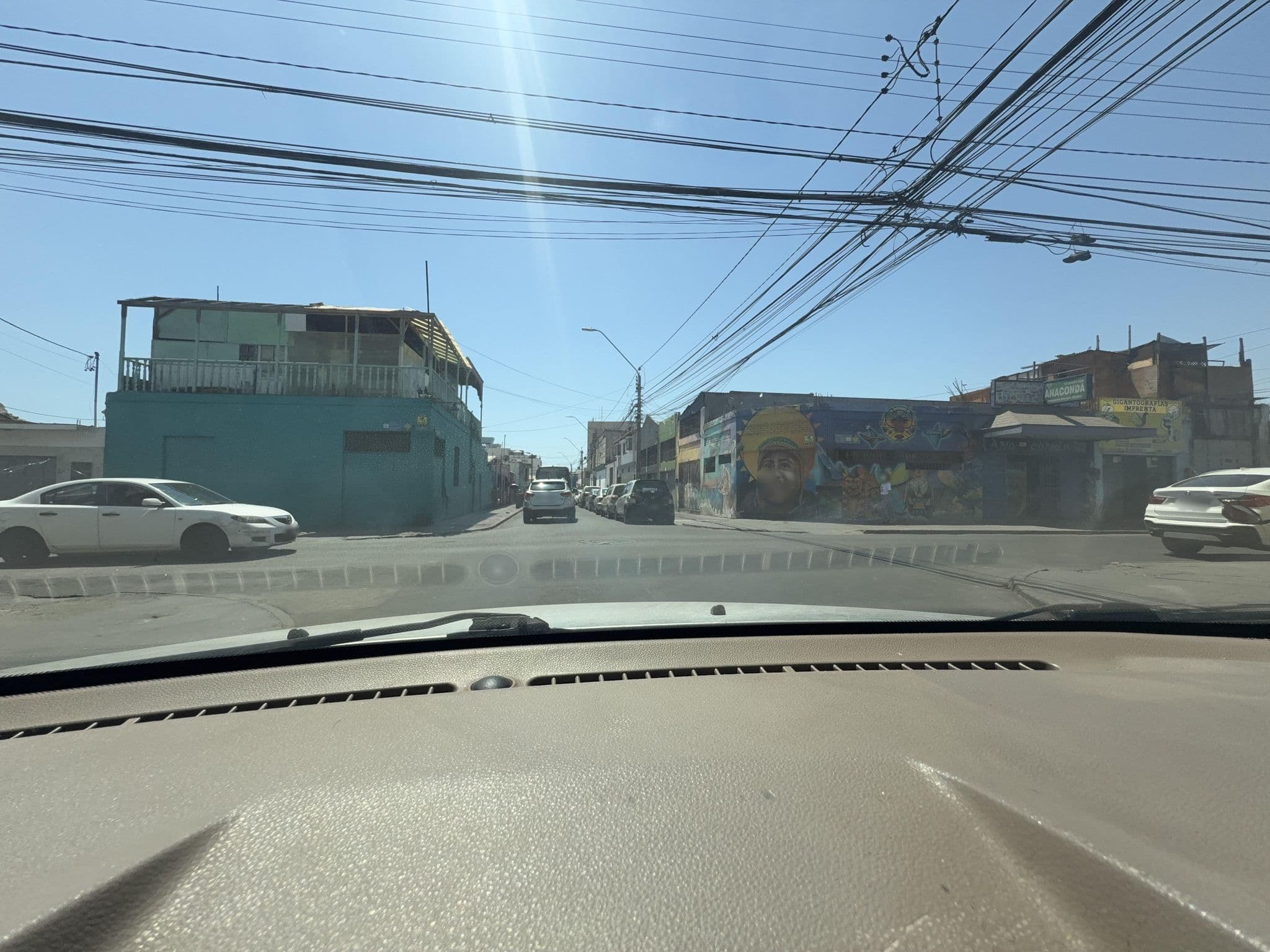 Street view near Hostel Colonial, Arica — © contrerasalcalde (CC BY-SA · Mapillary)