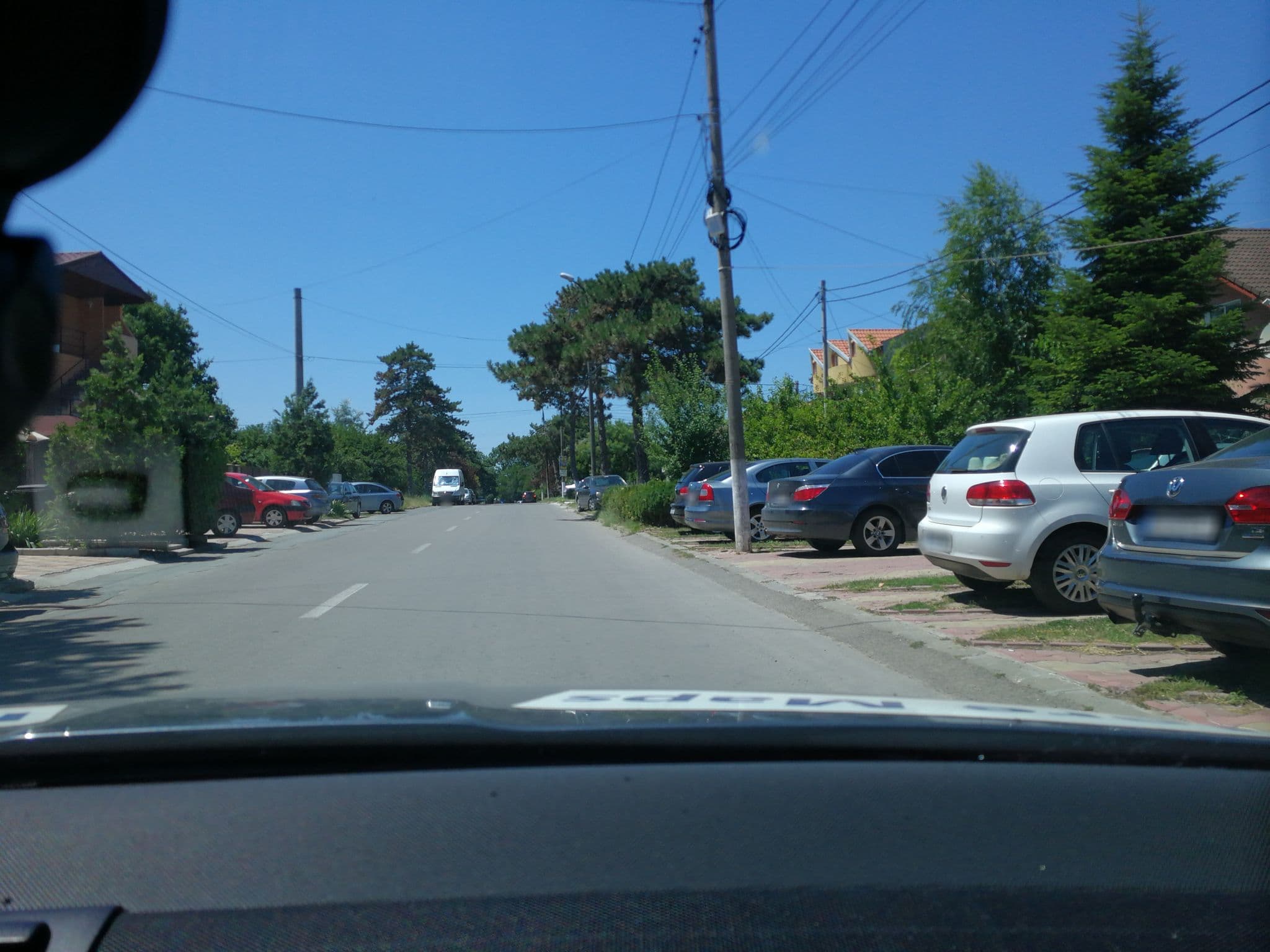 Street view near Hotel Olguța, Eforie Nord — © gabrielmoise (CC BY-SA · Mapillary)