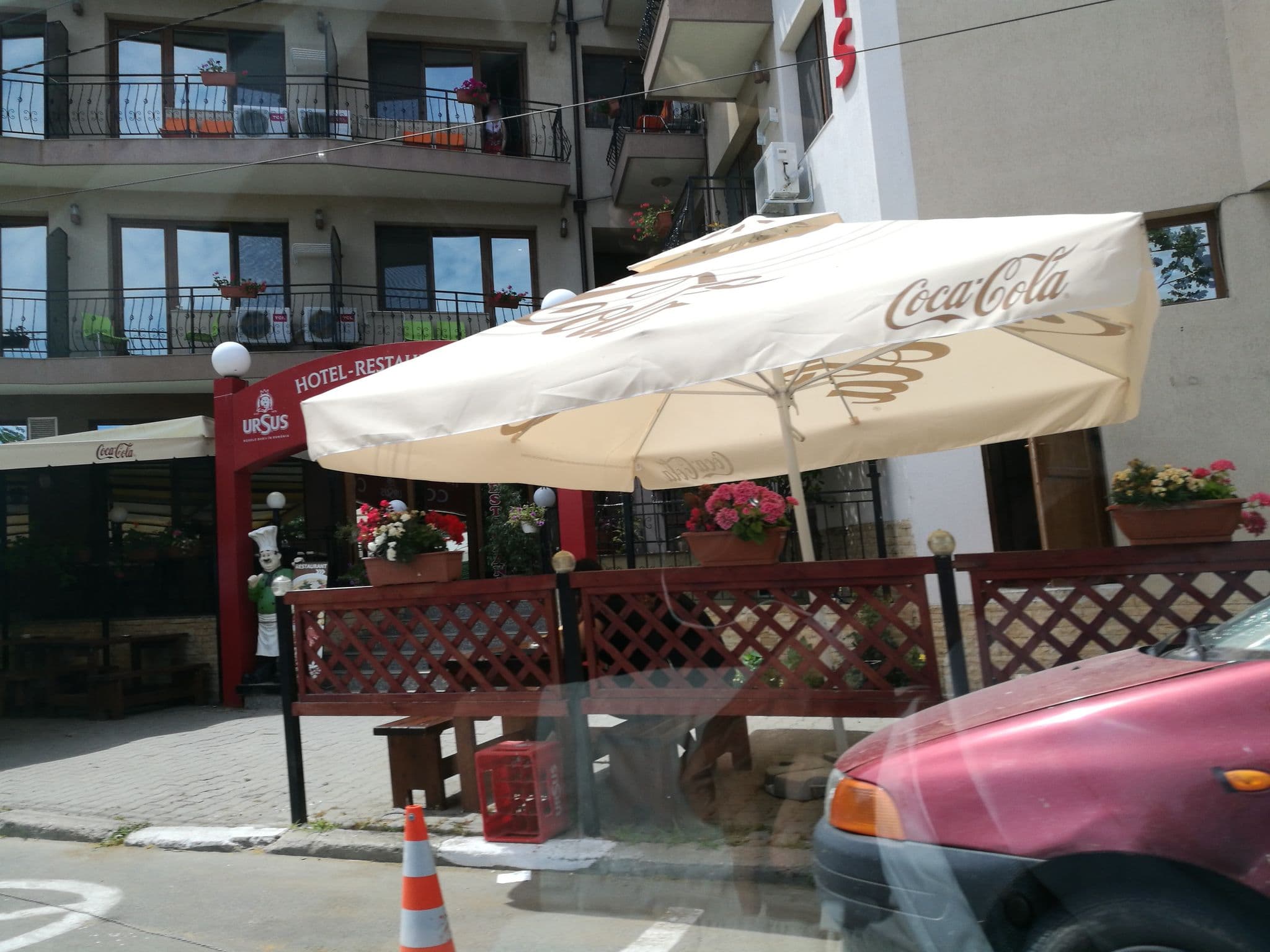 Street view near Hotel Restaurant Coralis, Eforie Nord — © rsandu (CC BY-SA · Mapillary)