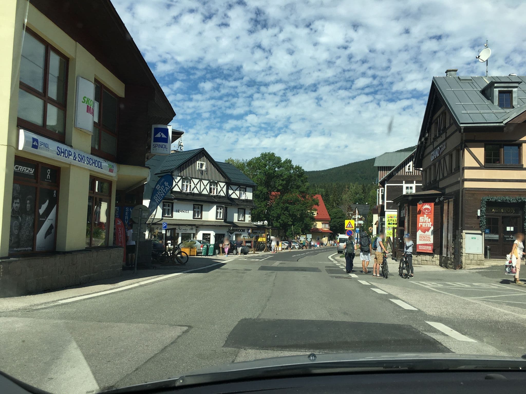Street view near GRAND APARTMENTS, Špindlerův Mlýn — © bejotel (CC BY-SA · Mapillary)