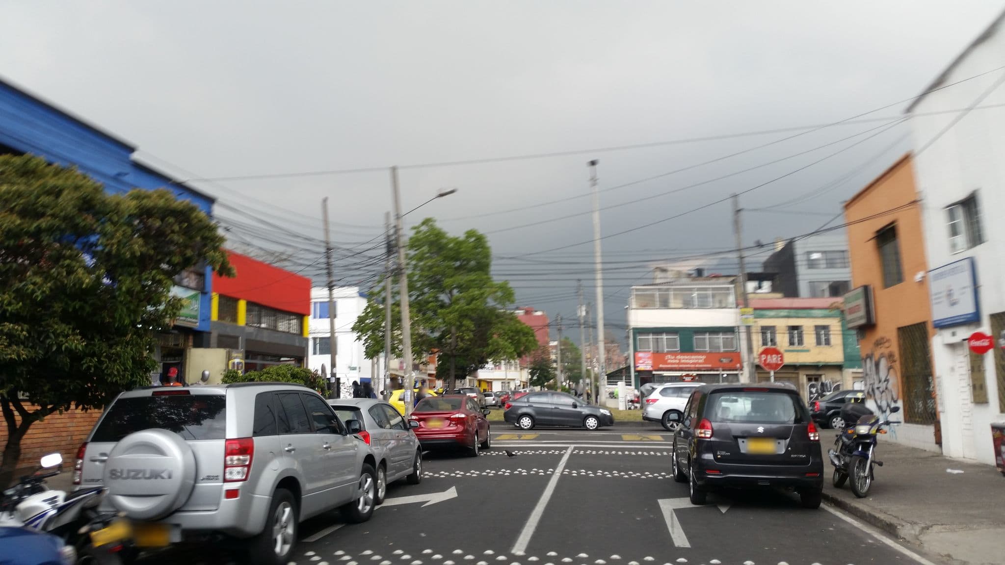 Street view near Hostel Pink, Bogotá — © ejegg (CC BY-SA · Mapillary)