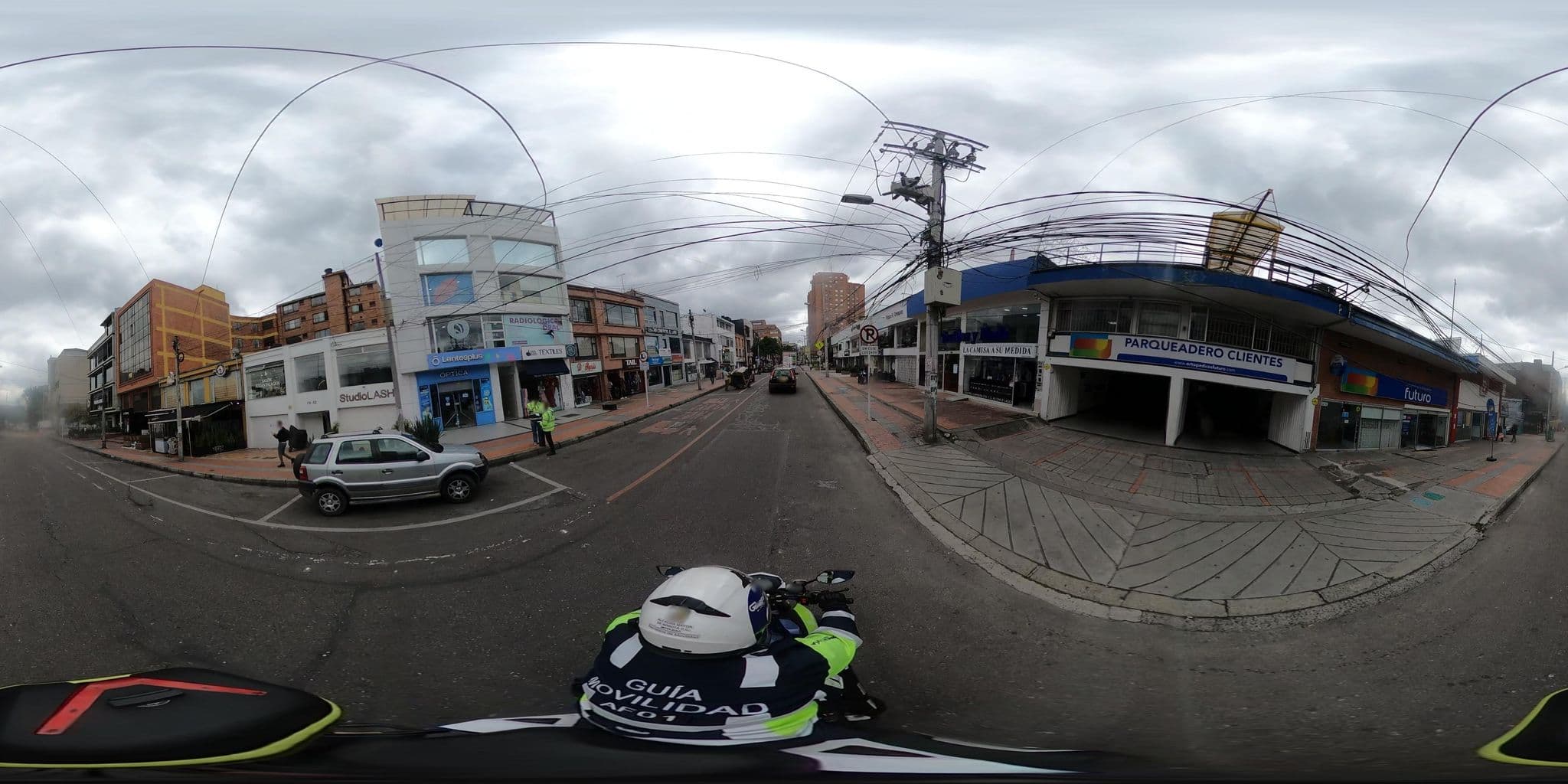 Street view near Los Andes Hostel, Barrio San Luis — © cgalindop (CC BY-SA · Mapillary)