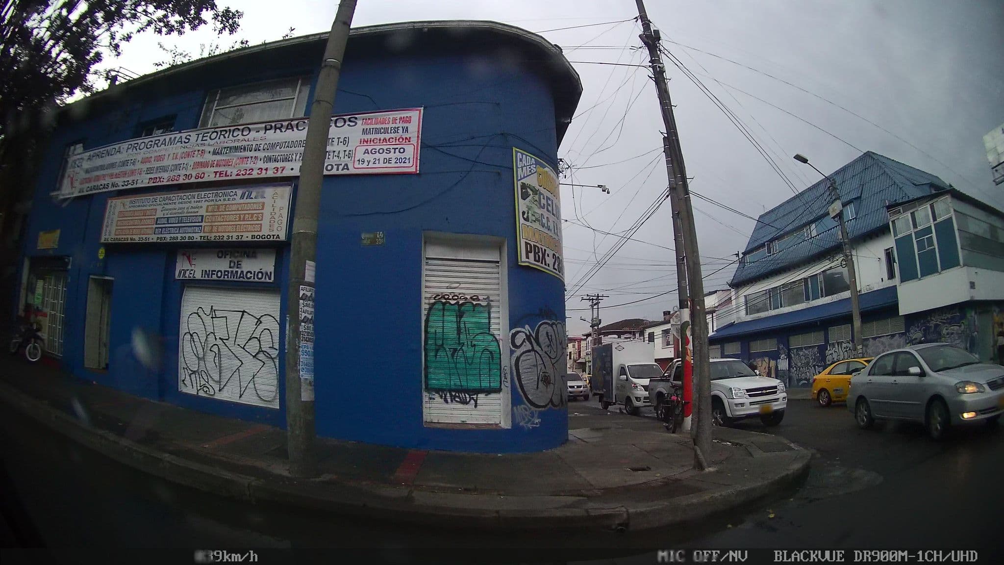 Street view near Hospedaje El Bambú, Bogotá — © kaart_4 (CC BY-SA · Mapillary)