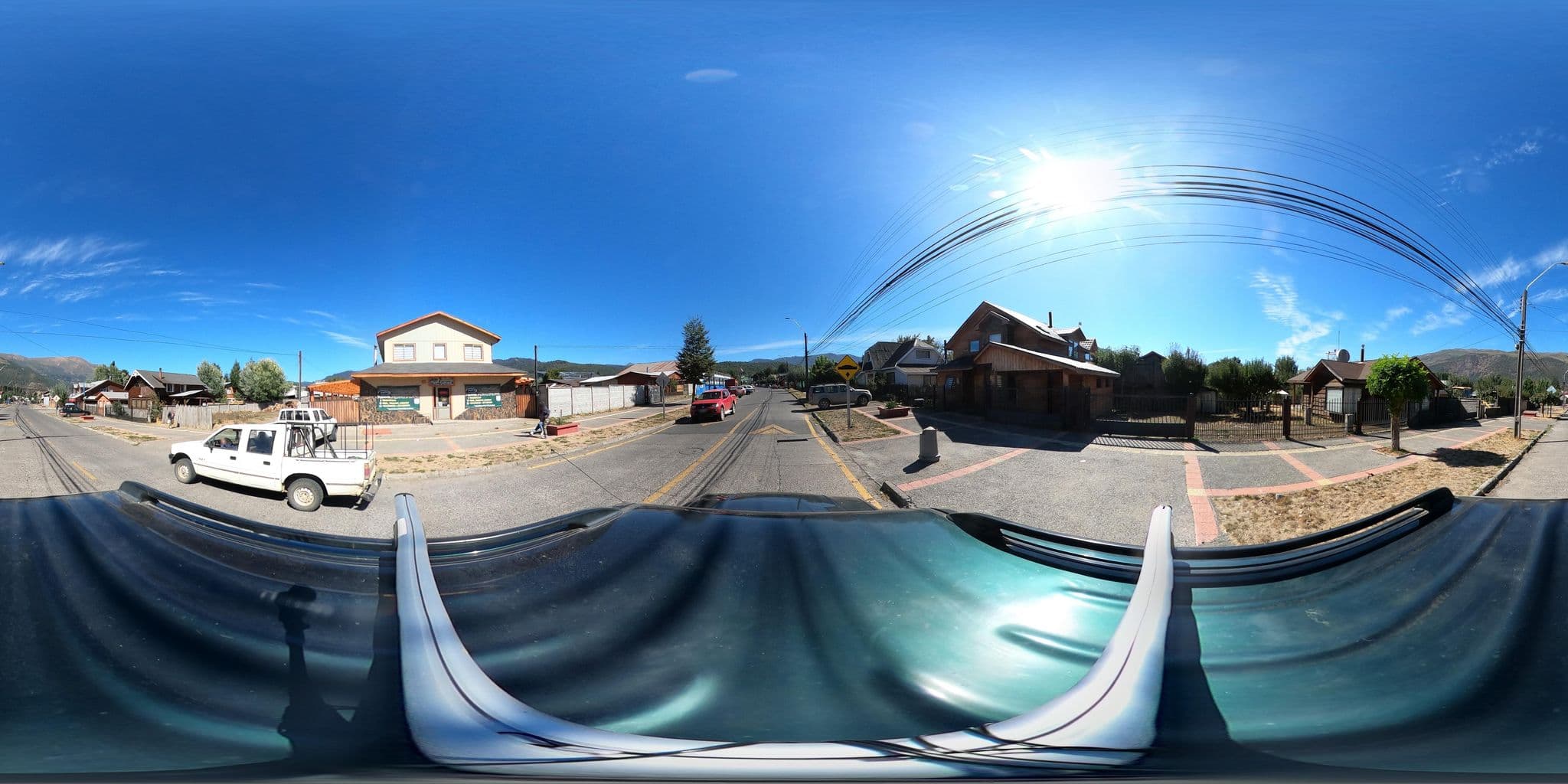 Street view near Hostal Lonquimay, Lonquimay — © Kaart_Local (CC BY-SA · Mapillary)