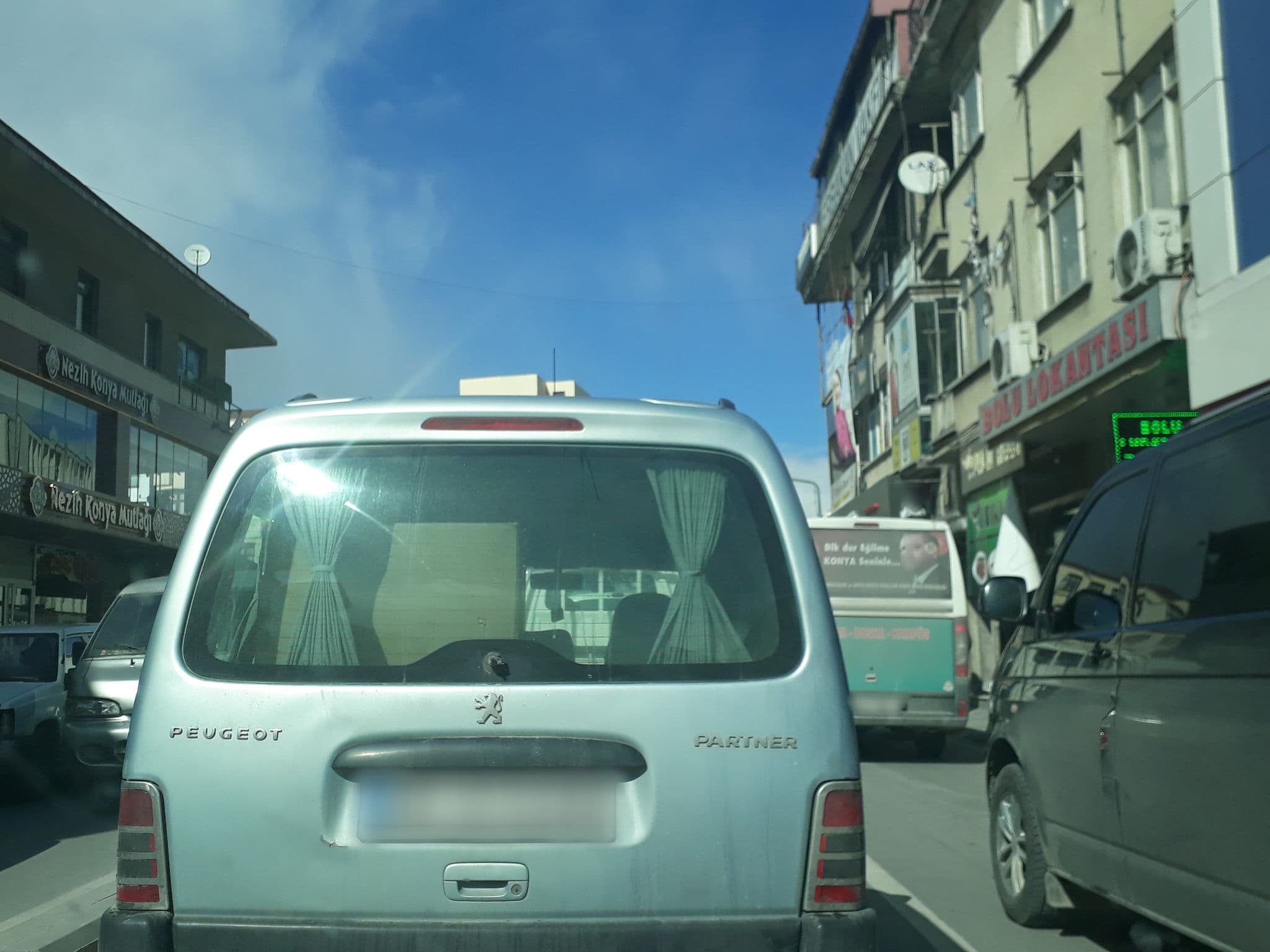 Street view near Mevlevi Hotel, Konya — © furkan (CC BY-SA · Mapillary)