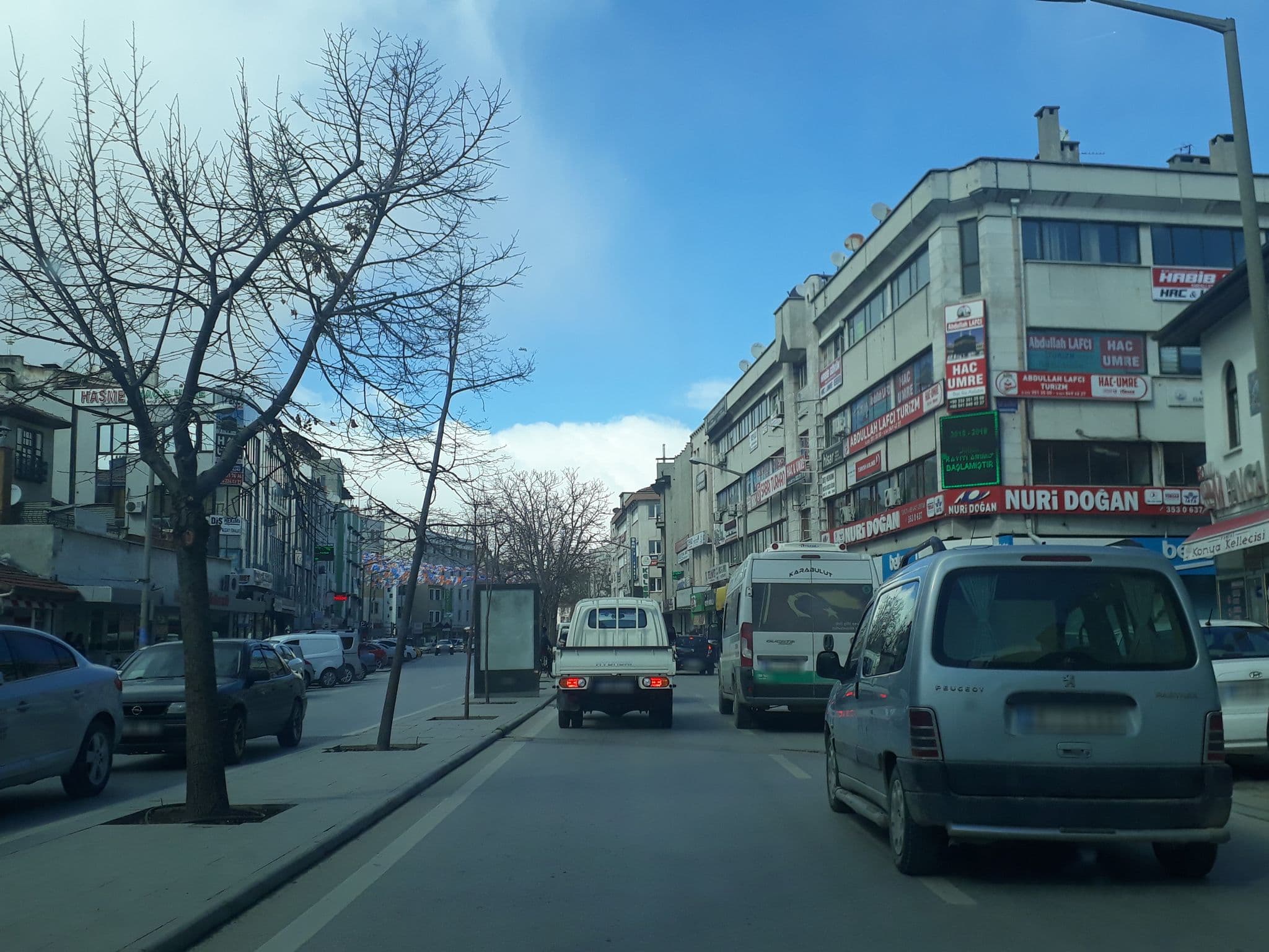 Street view near Bella Hotel, Konya — © furkan (CC BY-SA · Mapillary)