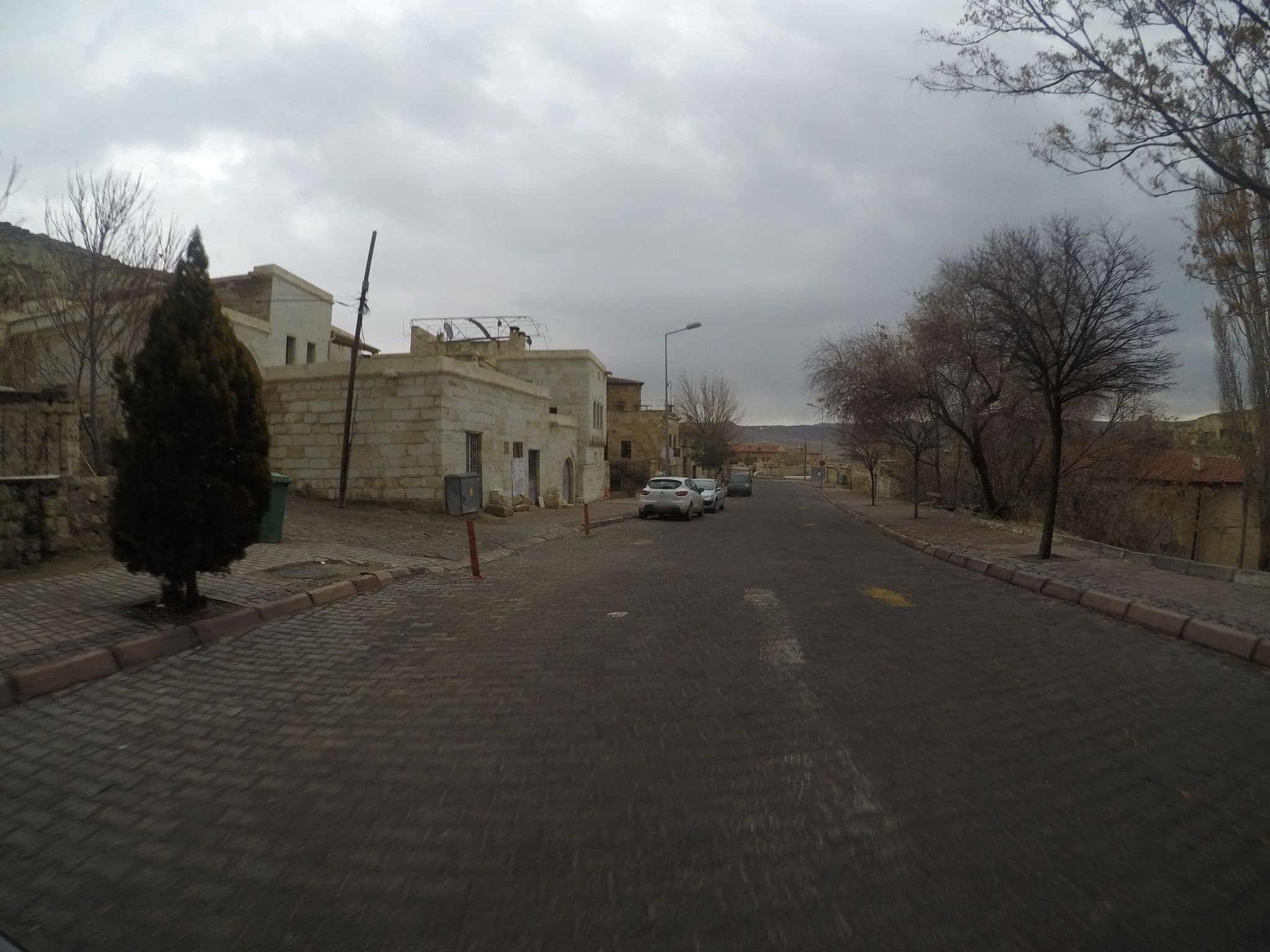 Street view near Hancı Cave Hotel, Ürgüp — © chrisbeddow (CC BY-SA · Mapillary)