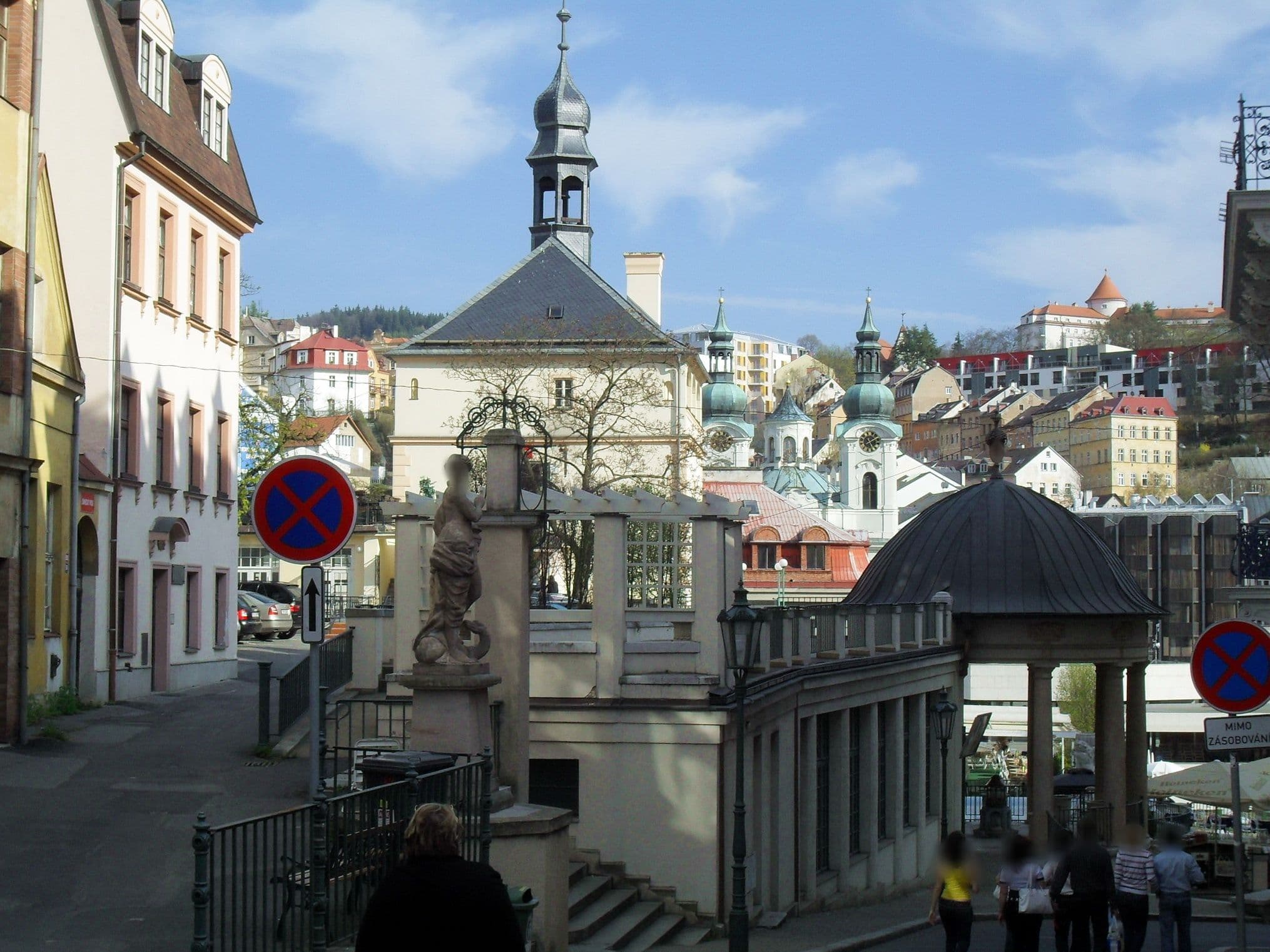 Street view near Hotel Asila, Karlovy Vary — © akovt (CC BY-SA · Mapillary)