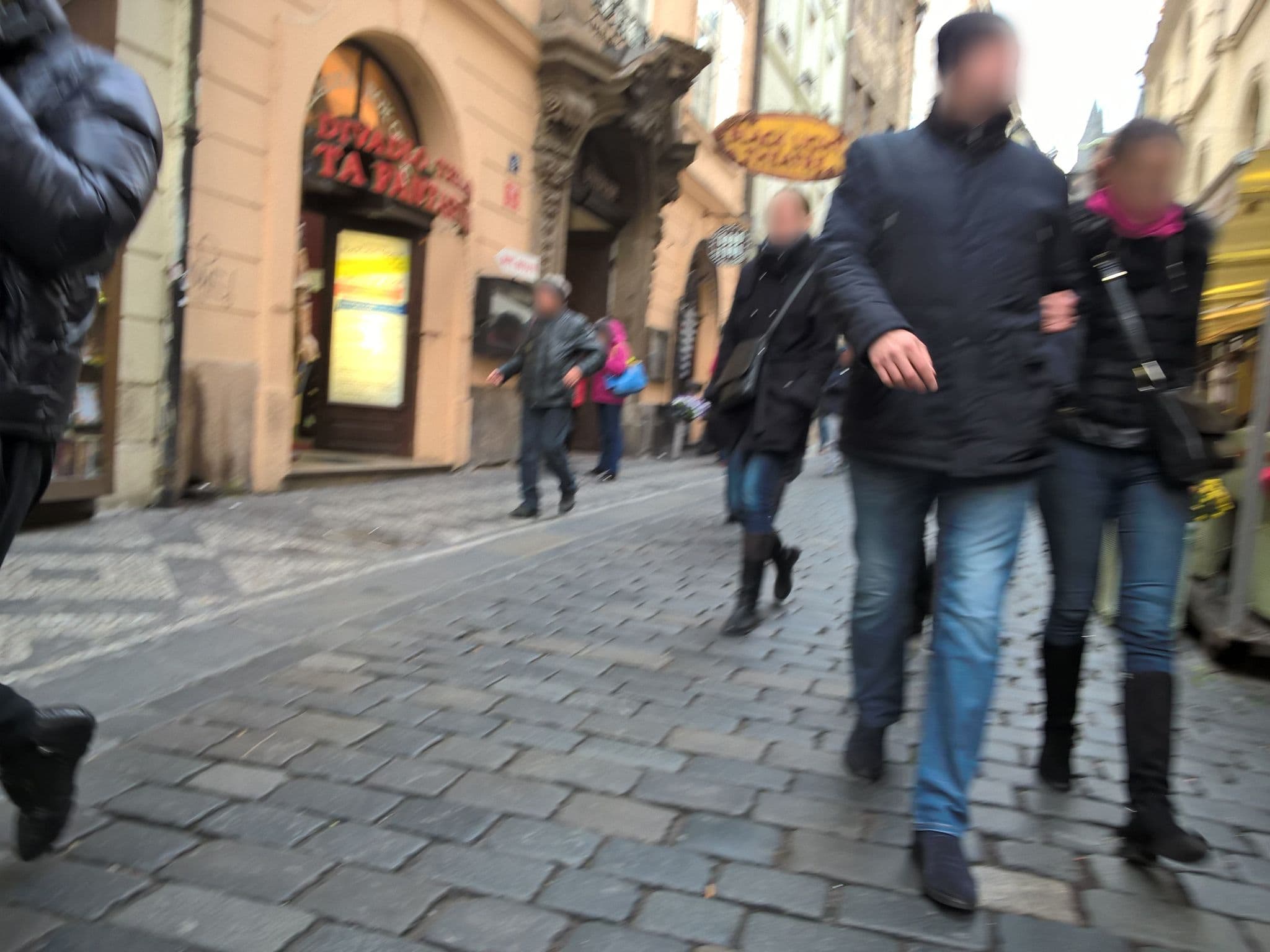 Street view near Hotel U Zlatého Stromu Prague by BHG, Prague — © pbb (CC BY-SA · Mapillary)