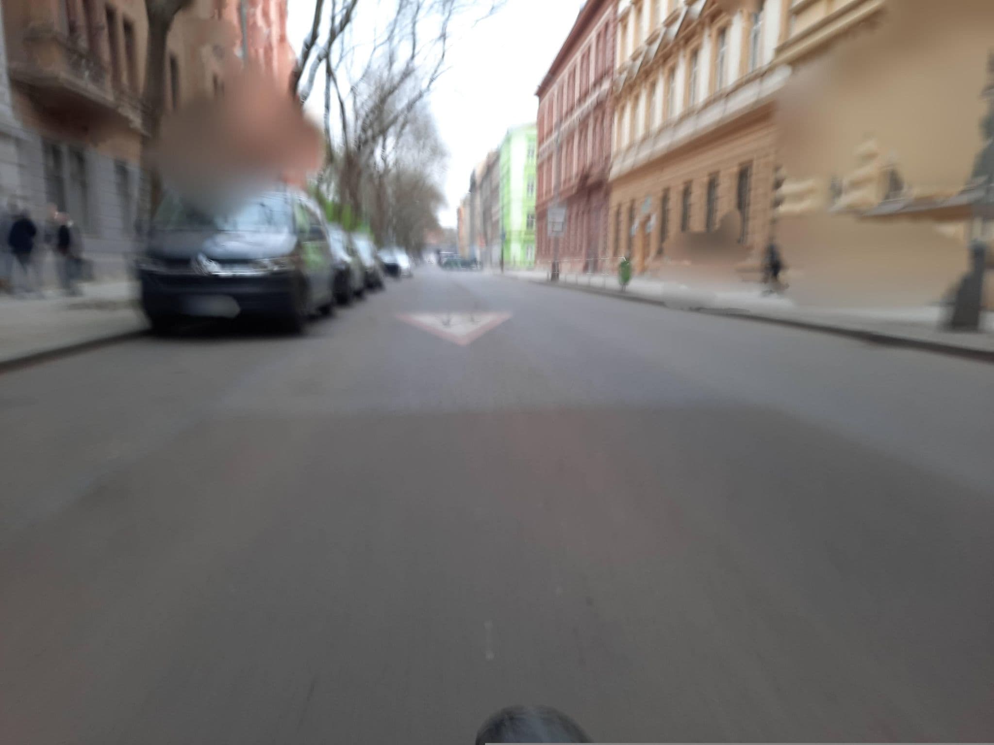Street view near Hostel & Apart Comfort, Karlín — © ondrejlopatka (CC BY-SA · Mapillary)