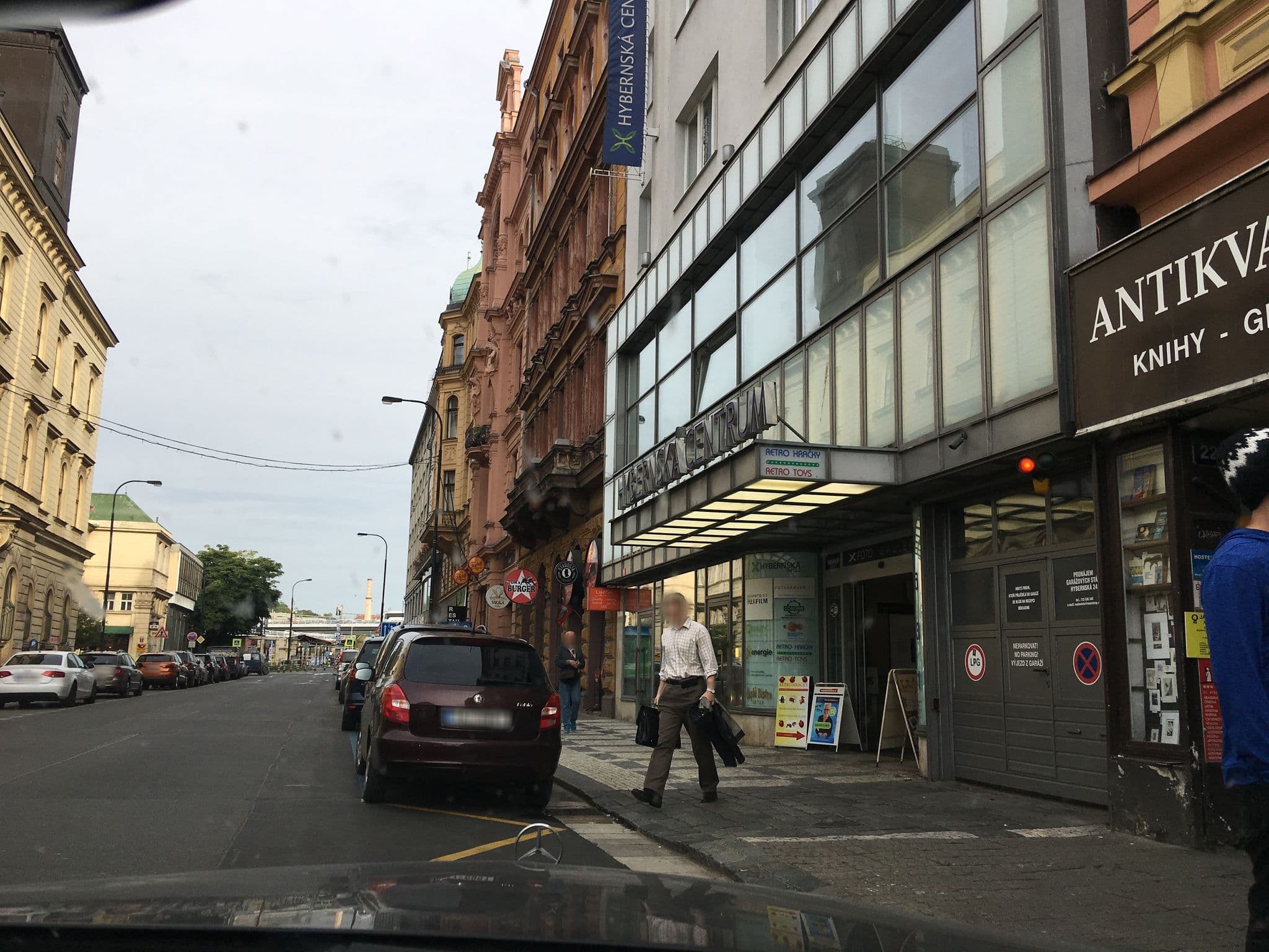 Street view near ACE Hostel, Prague — © romanshikin (CC BY-SA · Mapillary)
