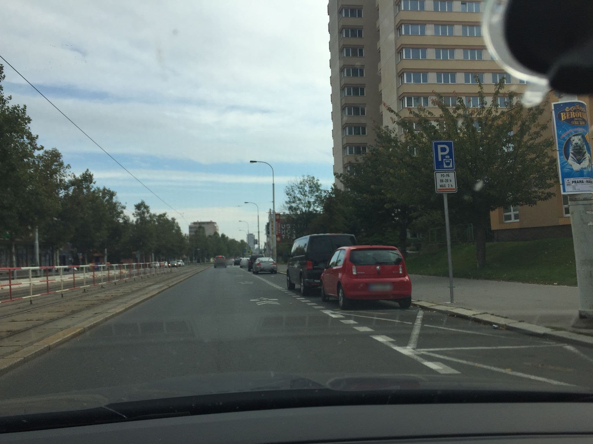 Street view near Ubytovna Praha Koněvova, Malešice — © atze777 (CC BY-SA · Mapillary)