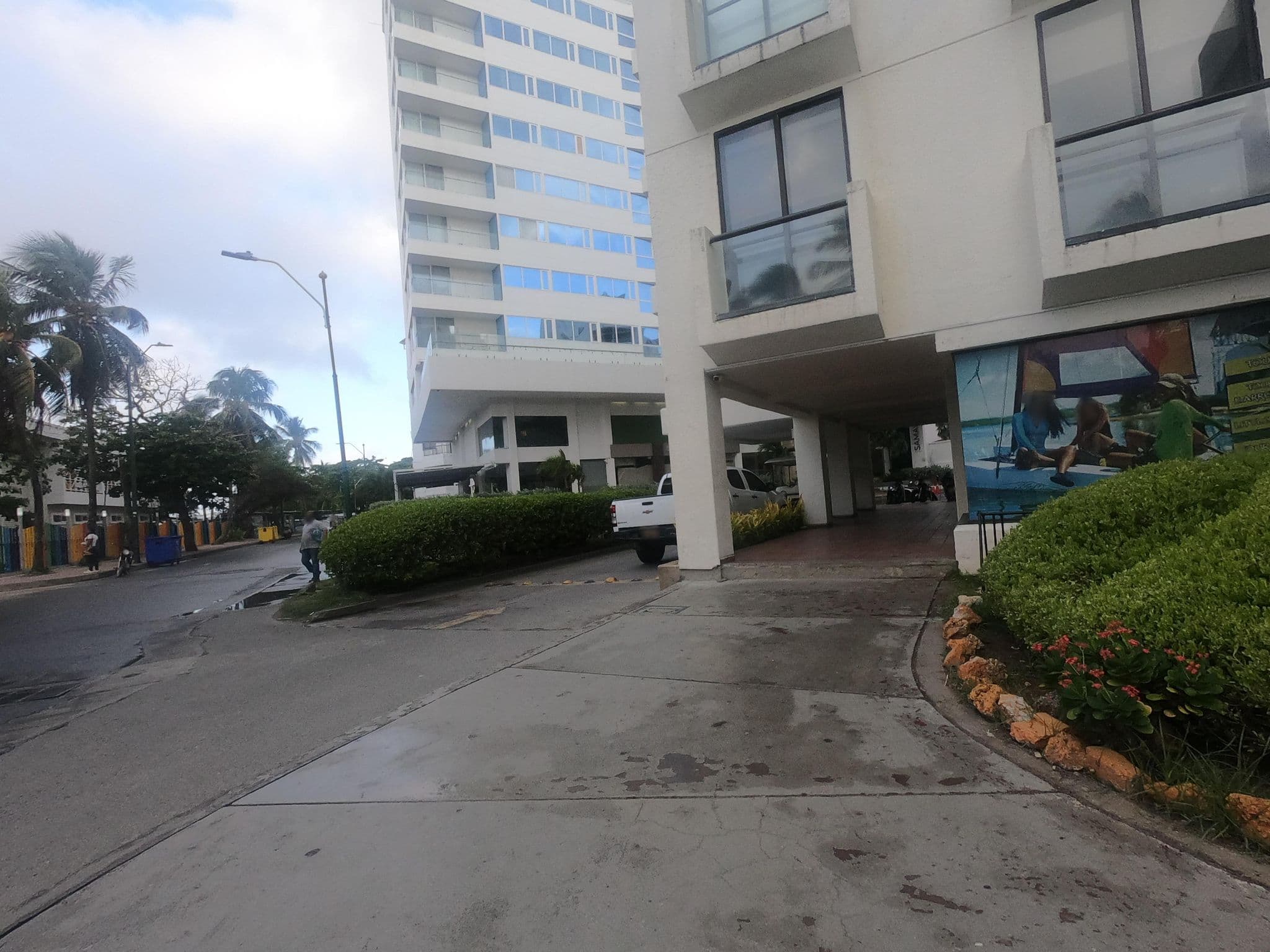 Street view near Samawi Hotel, San Andrés — © angoca (CC BY-SA · Mapillary)