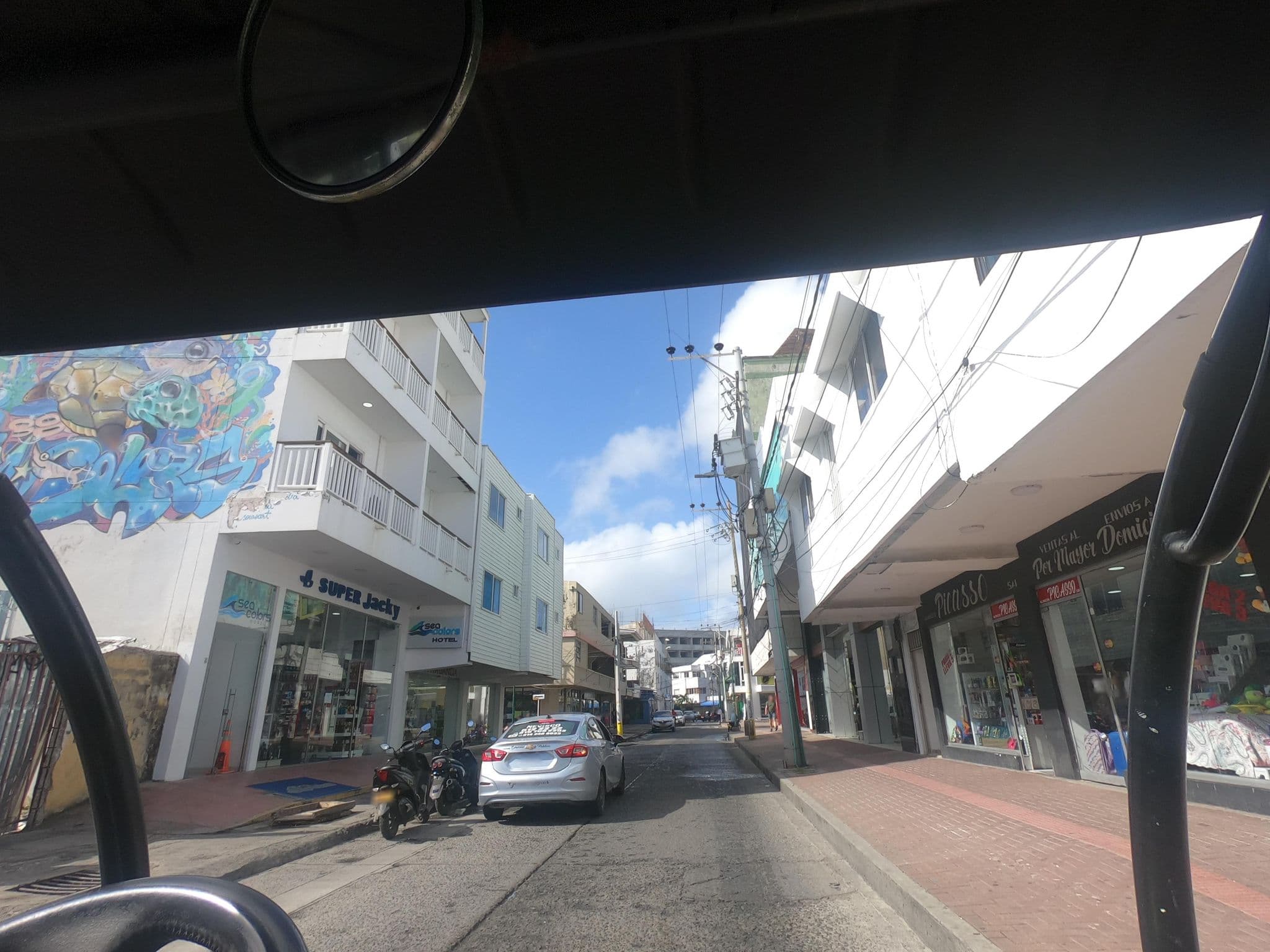 Street view near Hotel Verde Mar, San Andrés — © angoca (CC BY-SA · Mapillary)