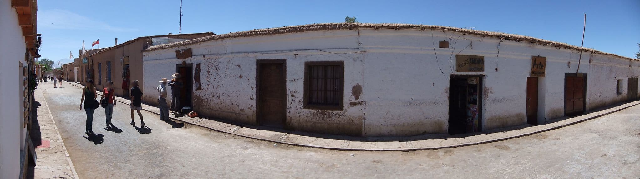 Street view near Katarpe, San Pedro de Atacama