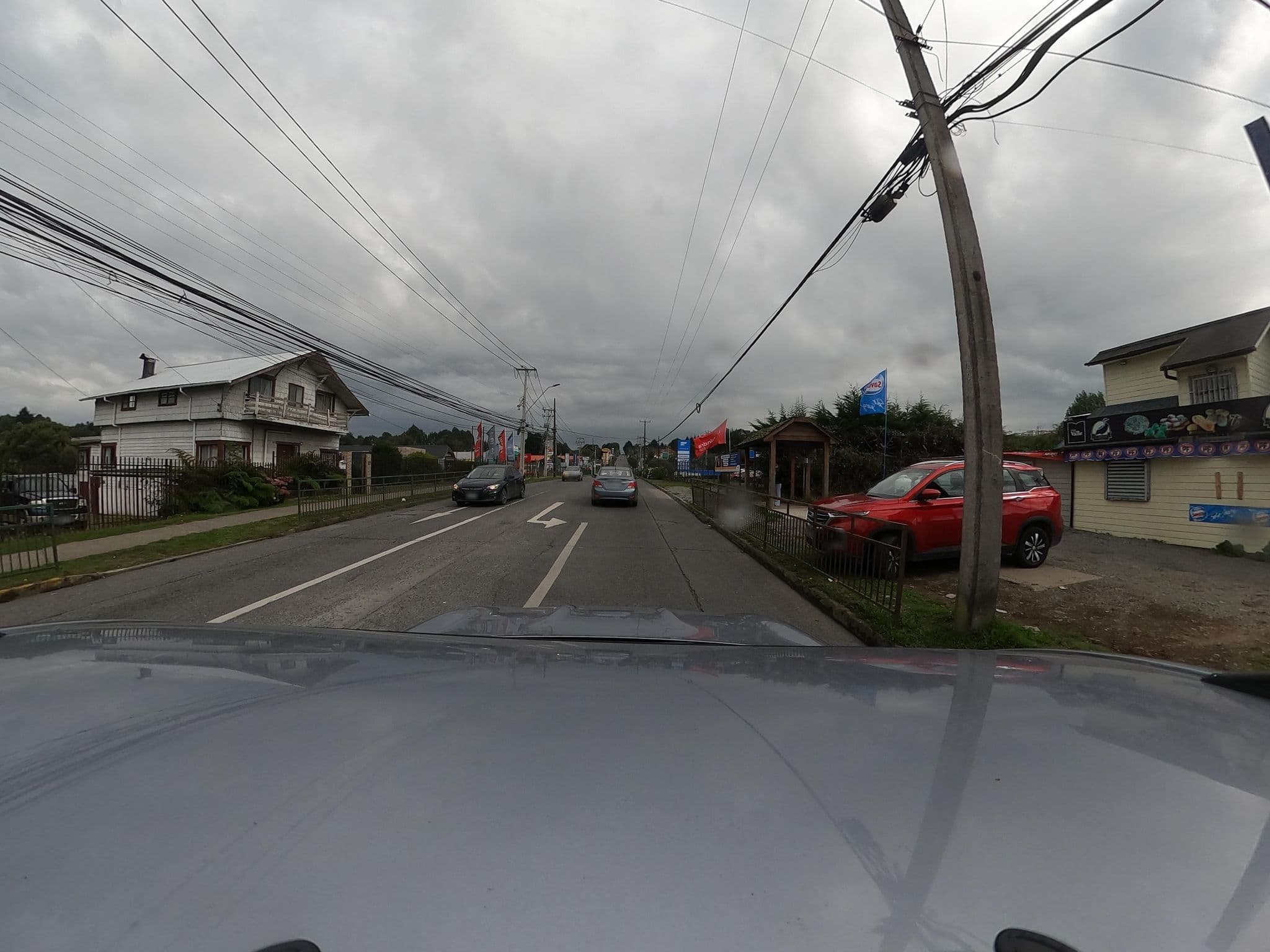 Street view near Cabañas Las Achiras, Puerto Varas