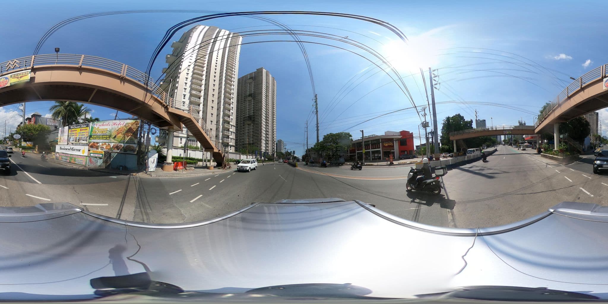 Street view near Orchids Hotel, Pasig City — © kaart_4 (CC BY-SA · Mapillary)