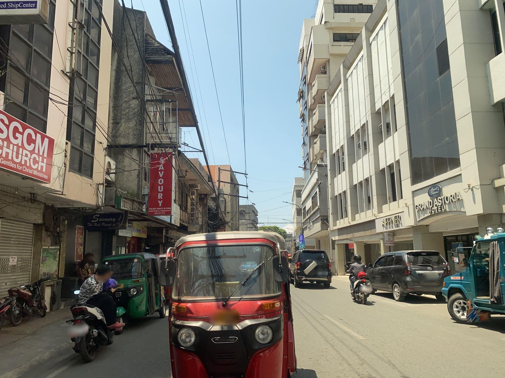 Street view near Zamboanga Hermosa Hotel, Zamboanga — © TheSliverDonkey (CC BY-SA · Mapillary)
